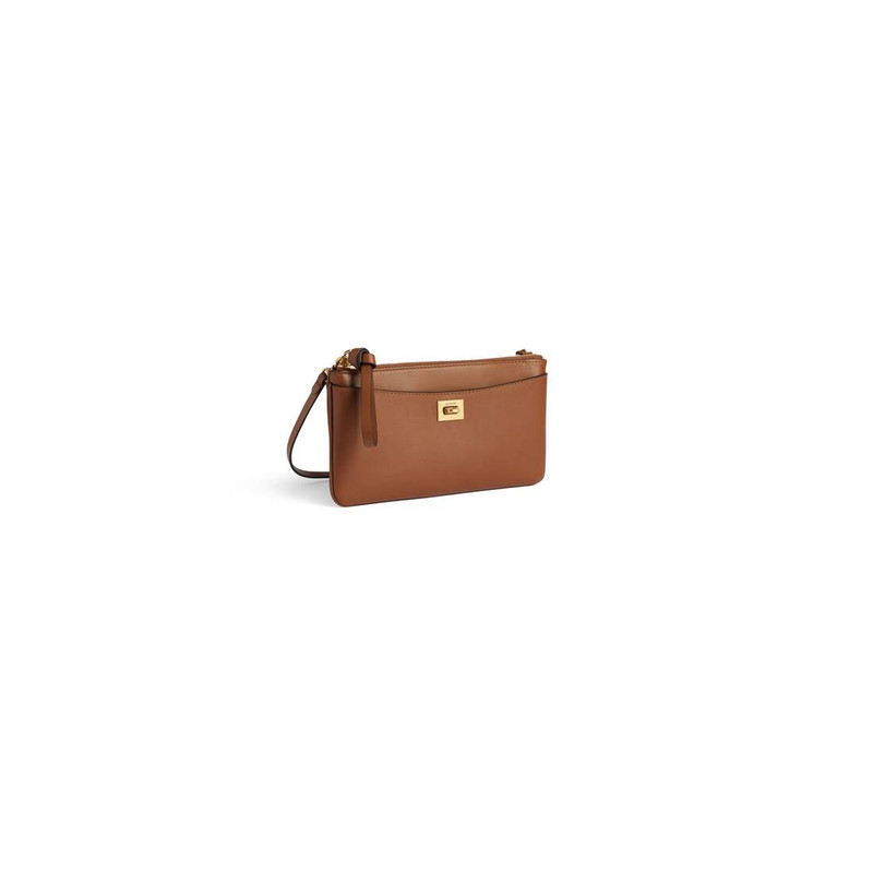 BALENCIAGA Women's Rodeo Phone Pouch in New Tan outlook