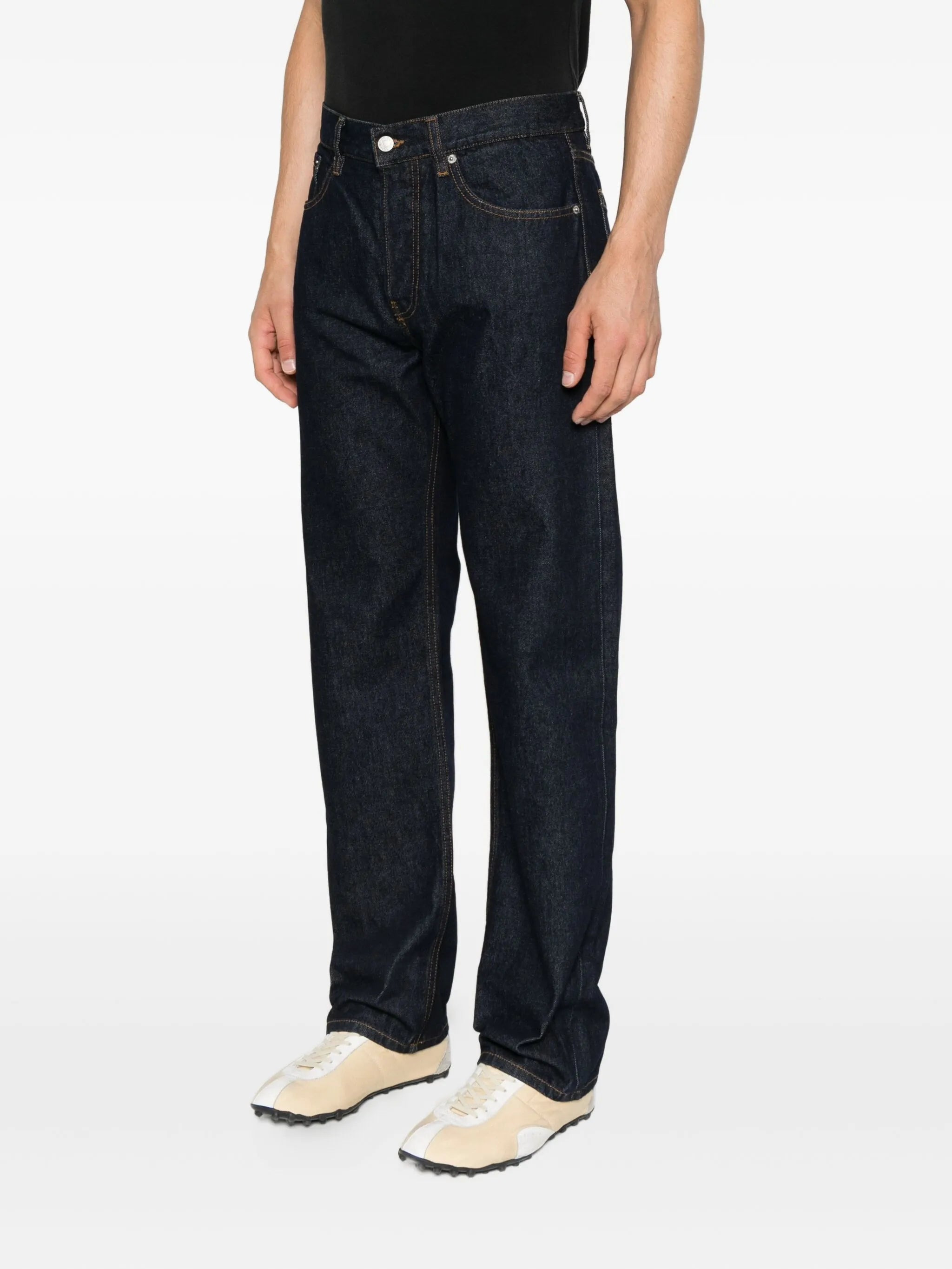 Dries Van Noten Cotton Straight-leg Jeans - 2