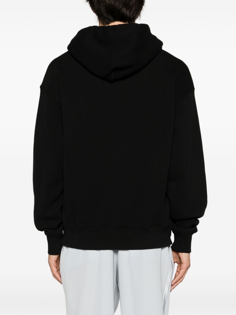 drawstring organic cotton hoodie - 4