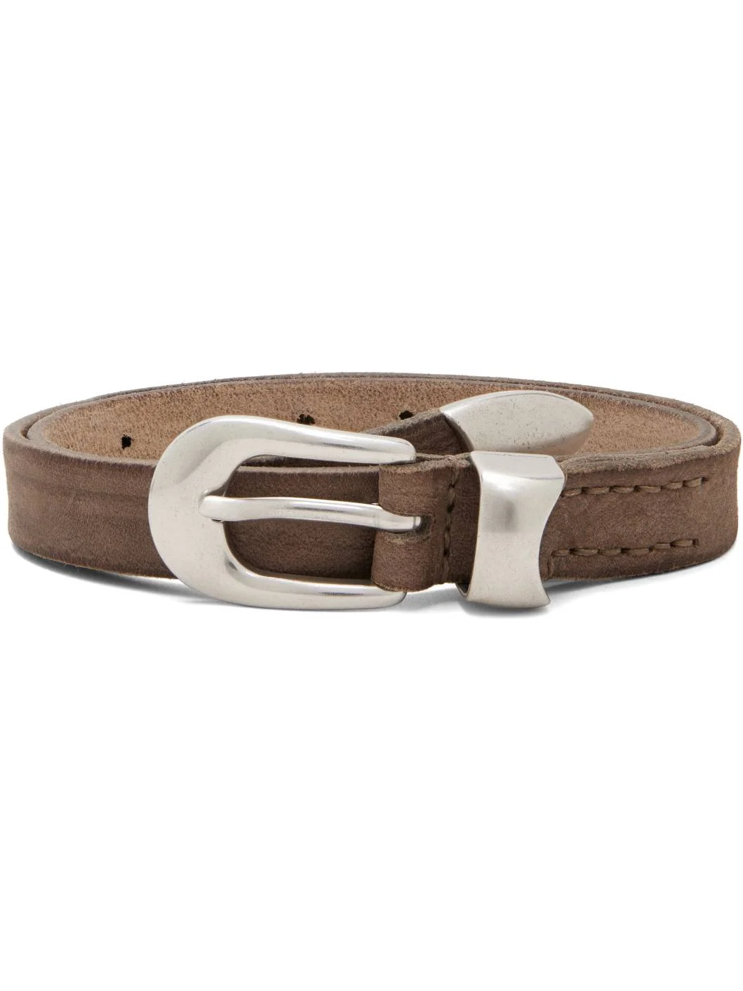 Taupe 2 CM Belt - 1