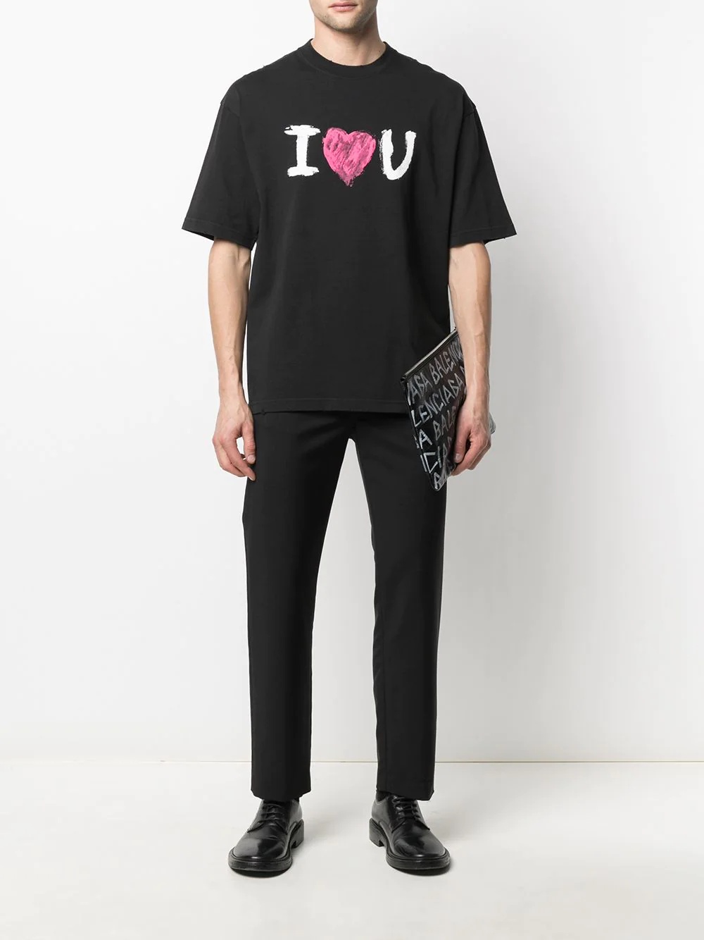 I Love You print T-shirt - 2