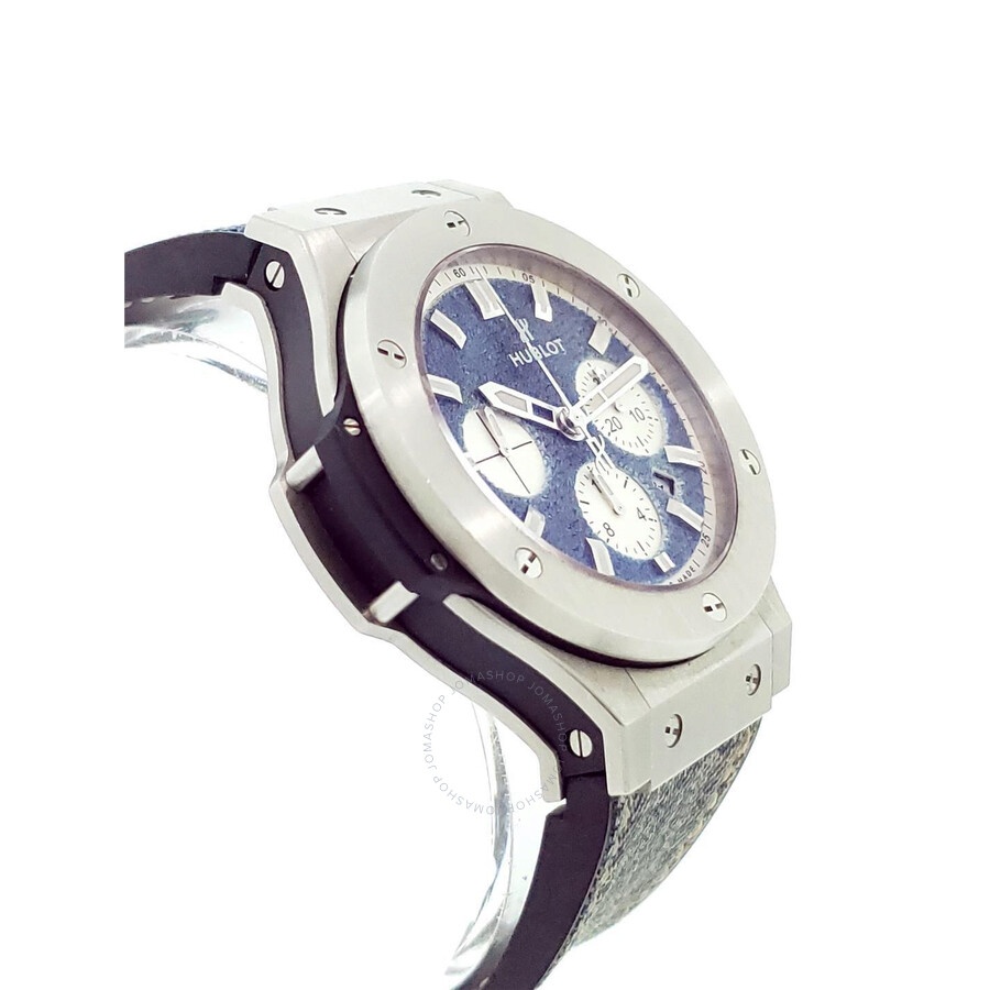 Pre-owned Hublot Big Bang Evoultion Jeans Chronograph Blue Jean Dial Men's Watch 301.SX.2710.NR.JEAN - 4