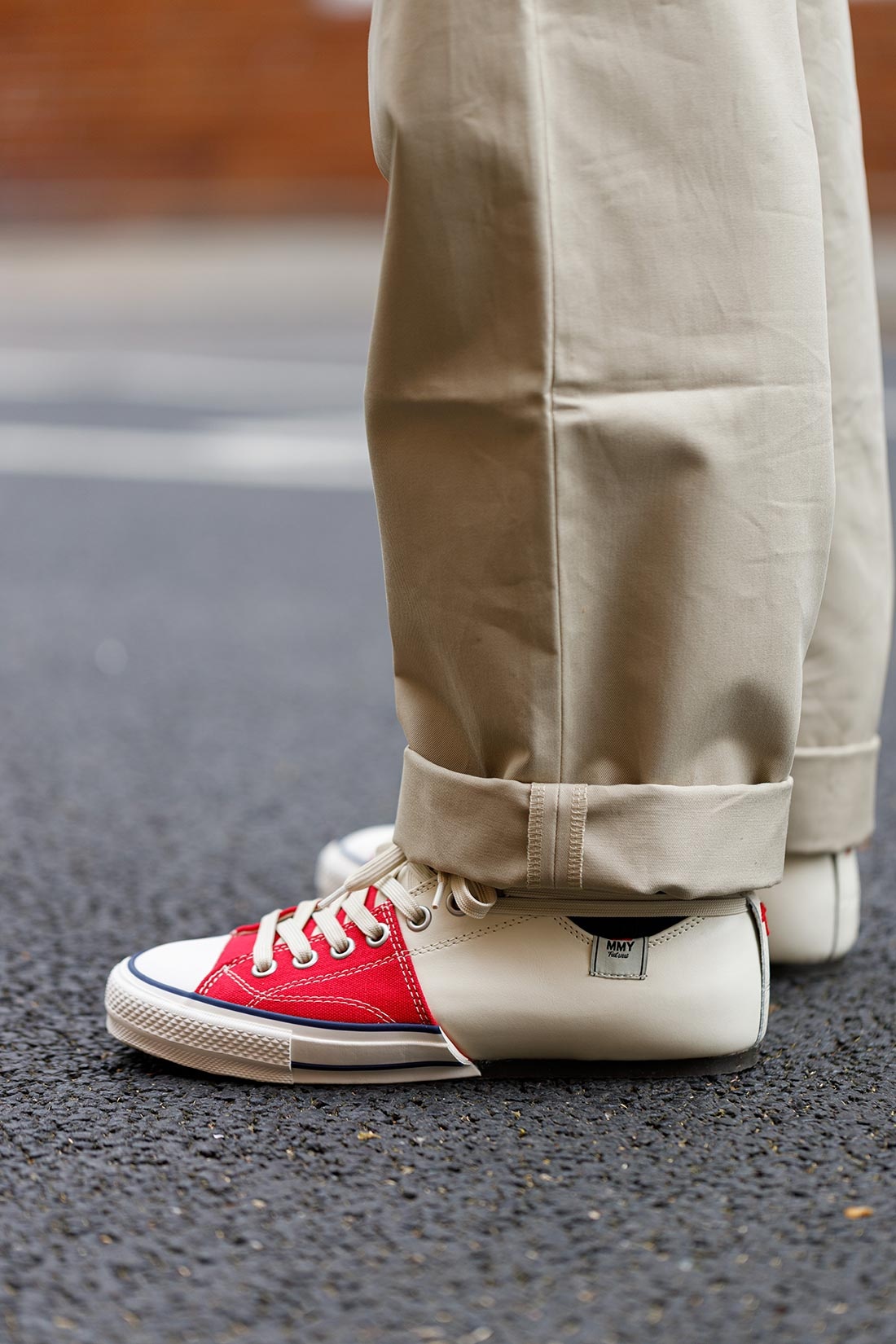 NC X Mihara Yasuhiro New Bowling Shoe in Red/White - 5