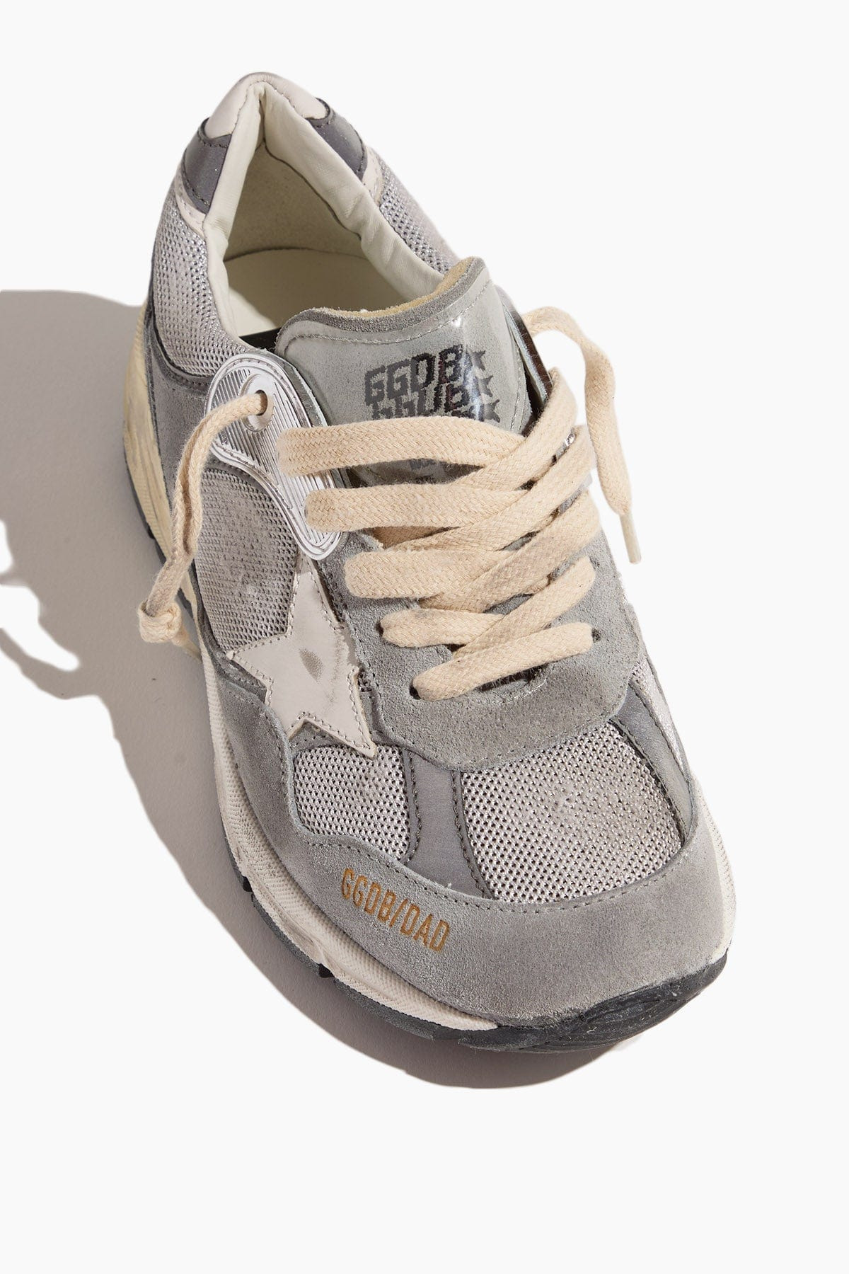 Running Dad Sneaker in Grey/Silver/White - 4