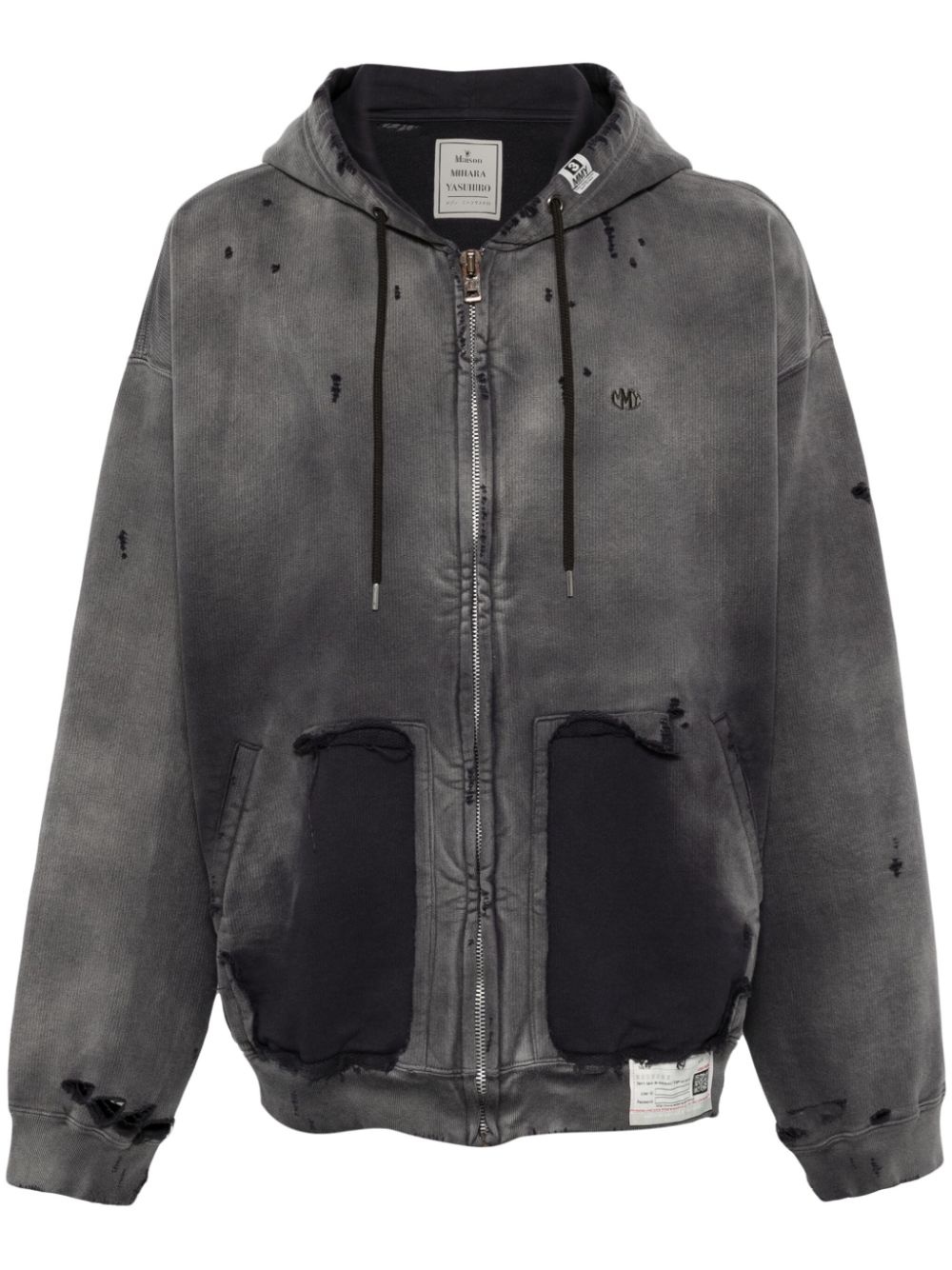 zip-up hoodie - 1