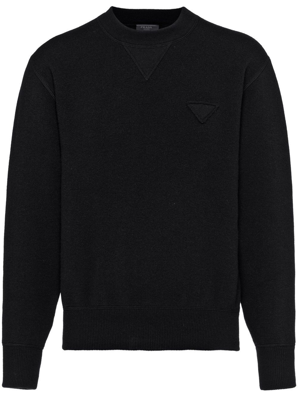 cashmere crew-neck jumper - 1