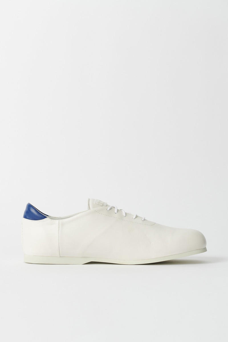 Sneak In Olympic White Leather 4