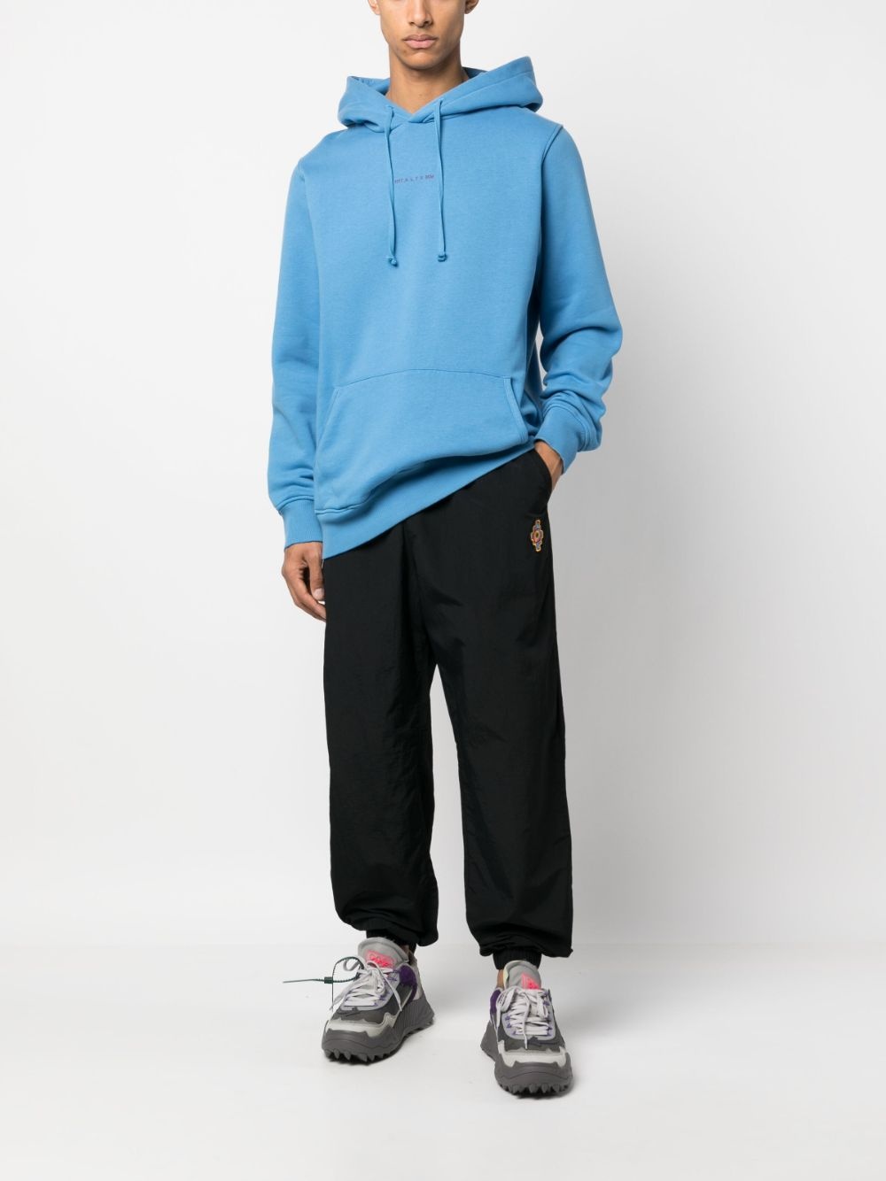 logo-patch track pants - 2