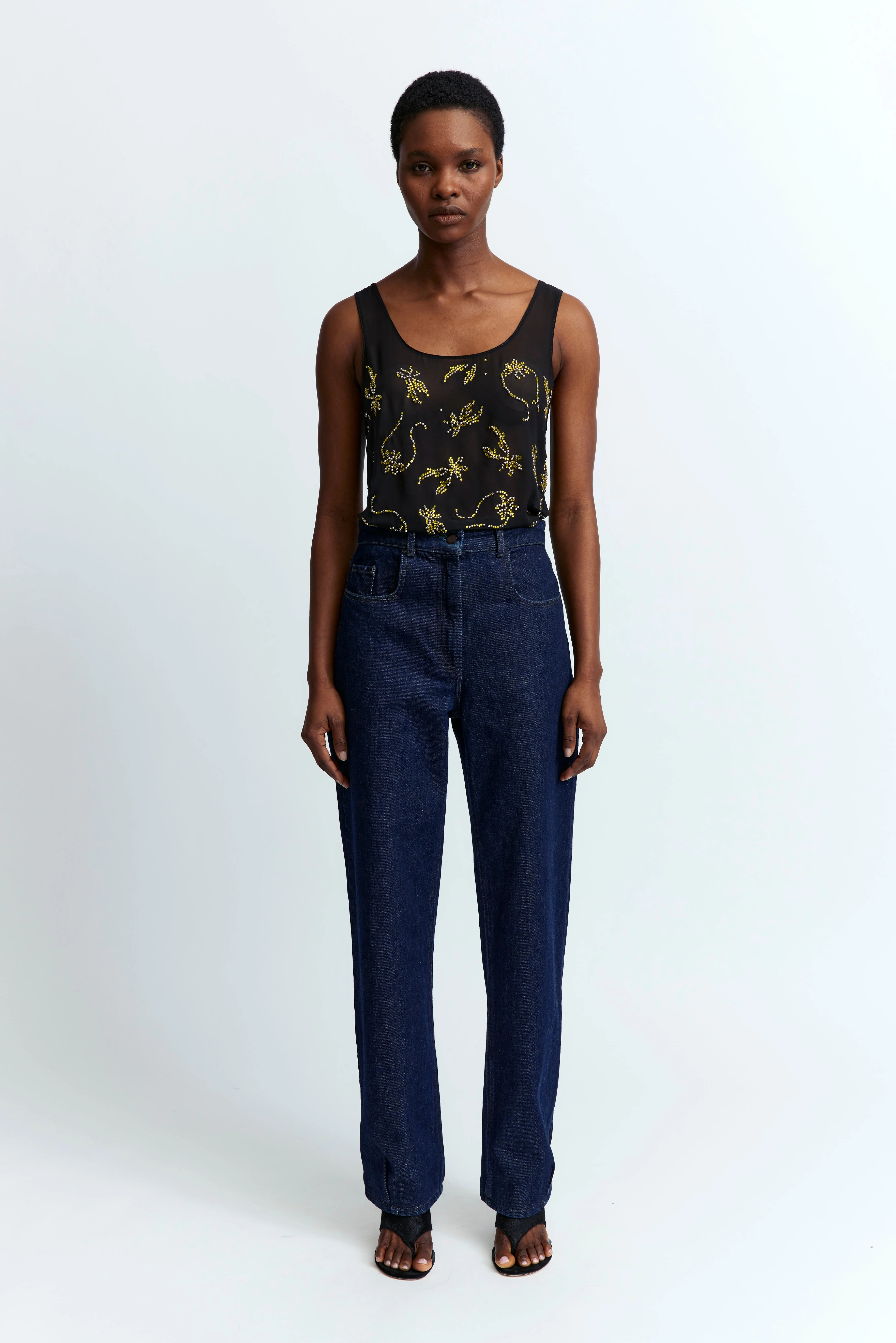 GILDA TOP IN CHIFFON - 1