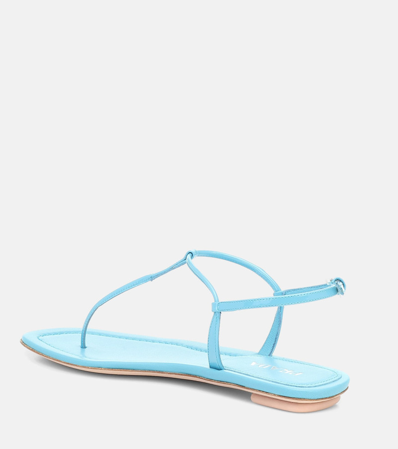 Prada Patent leather thong sandals outlook