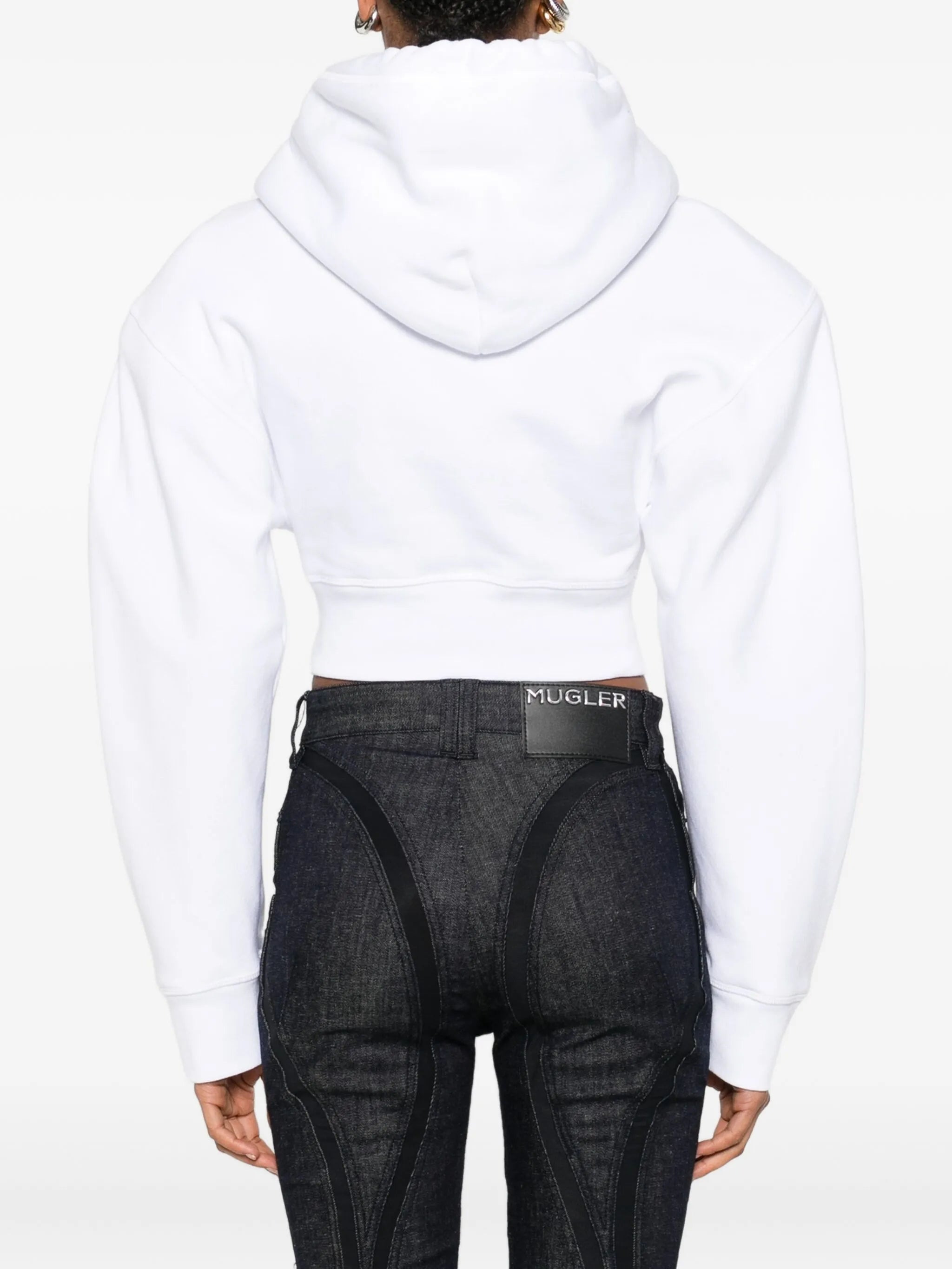 Dsquared2 Logo-print Cropped Hoodie - 3