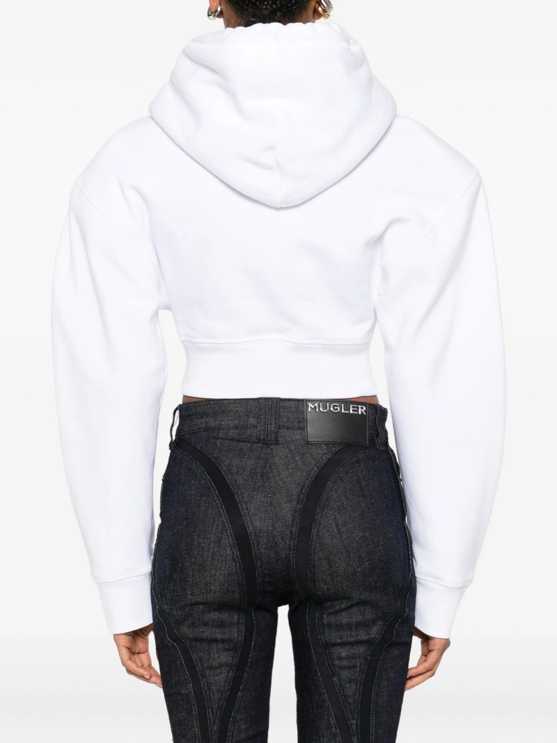 Dsquared2 Logo-print Cropped Hoodie 3