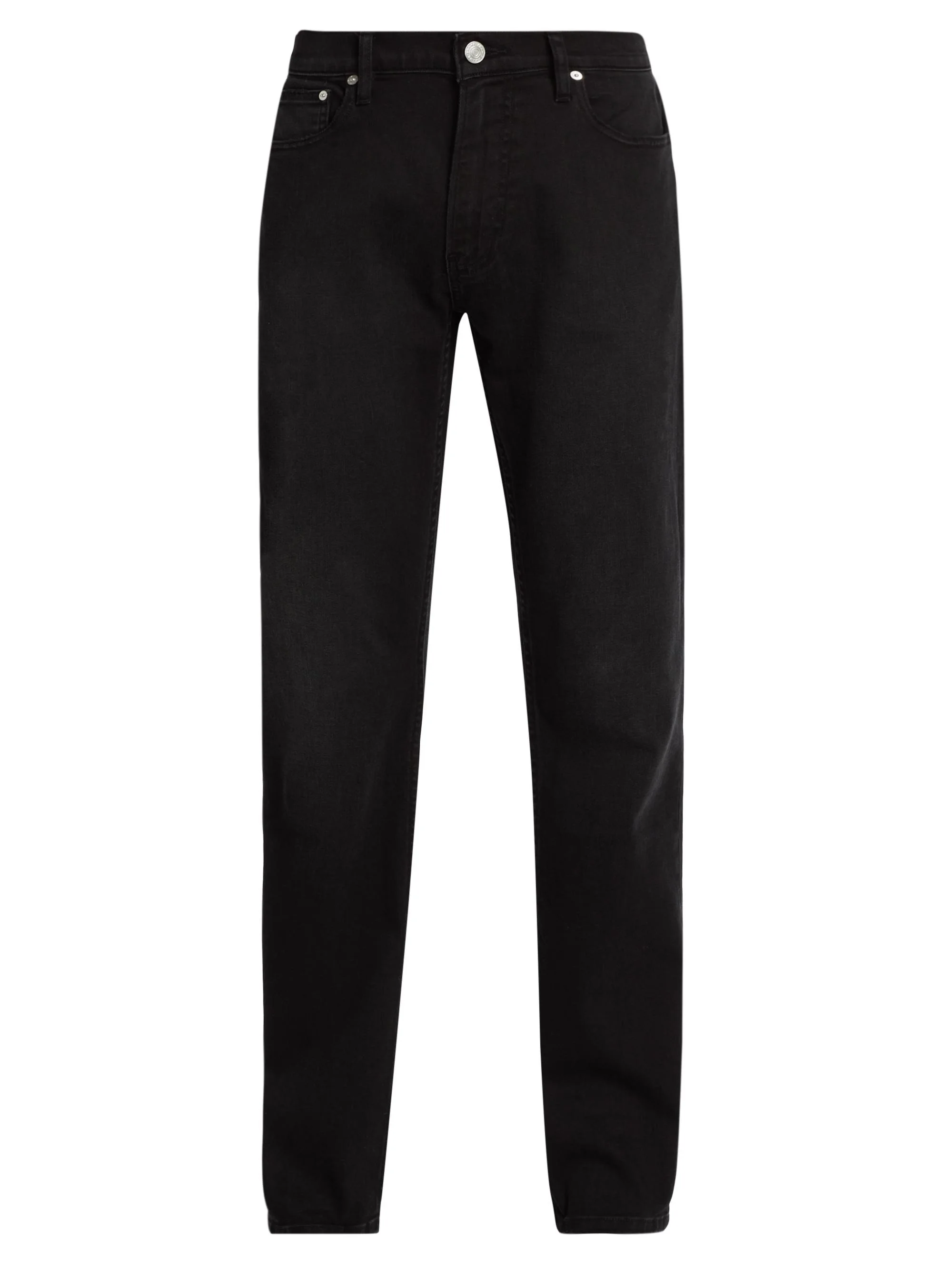 Men's Modern Straight-Fit Jeans - Raven - 1
