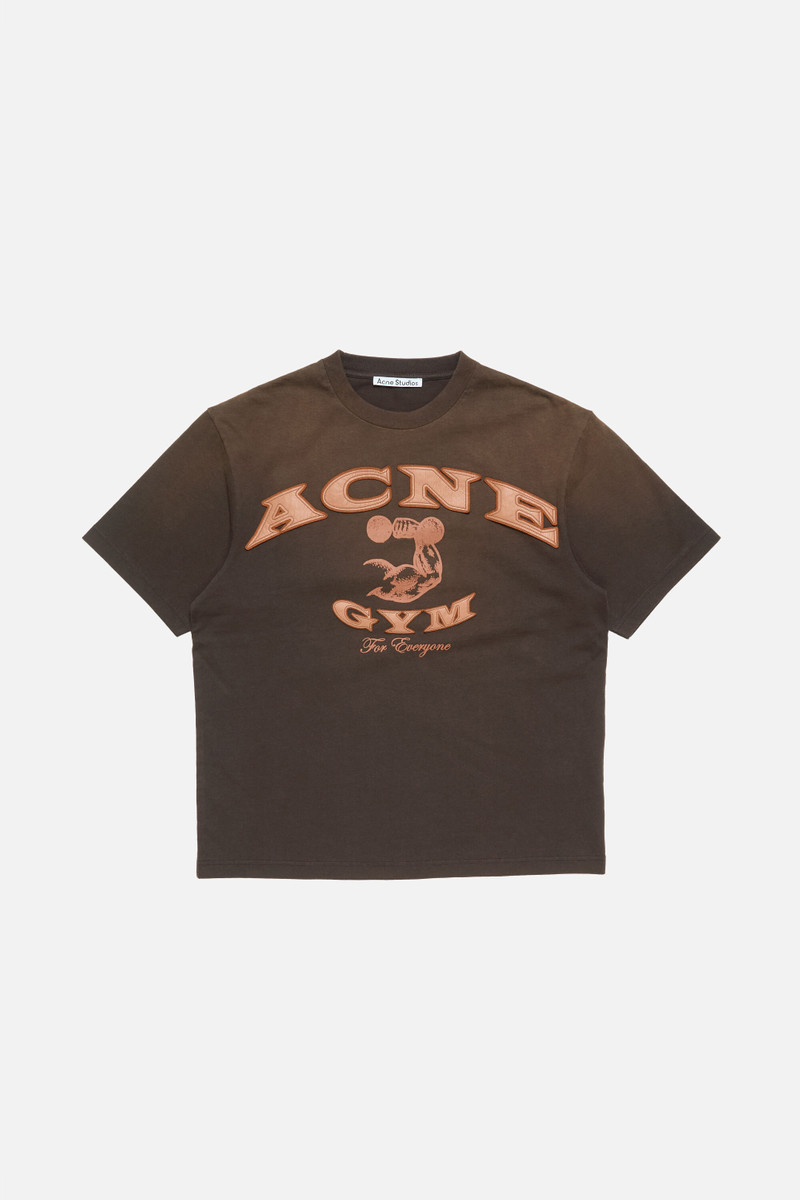 Logo t-shirt - Dark brown 6