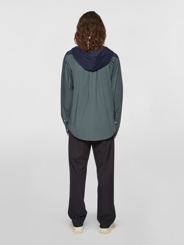 DRAWSTRING TROUSERS IN LIGHTWEIGHT COTTON TWILL - 3