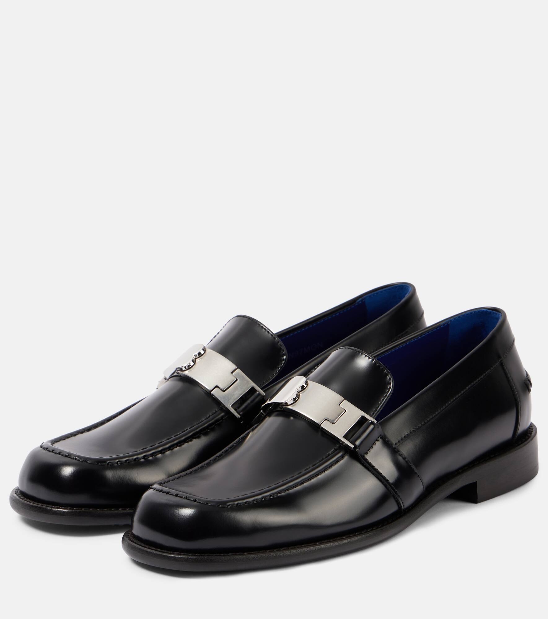 Tower leather loafers - 4