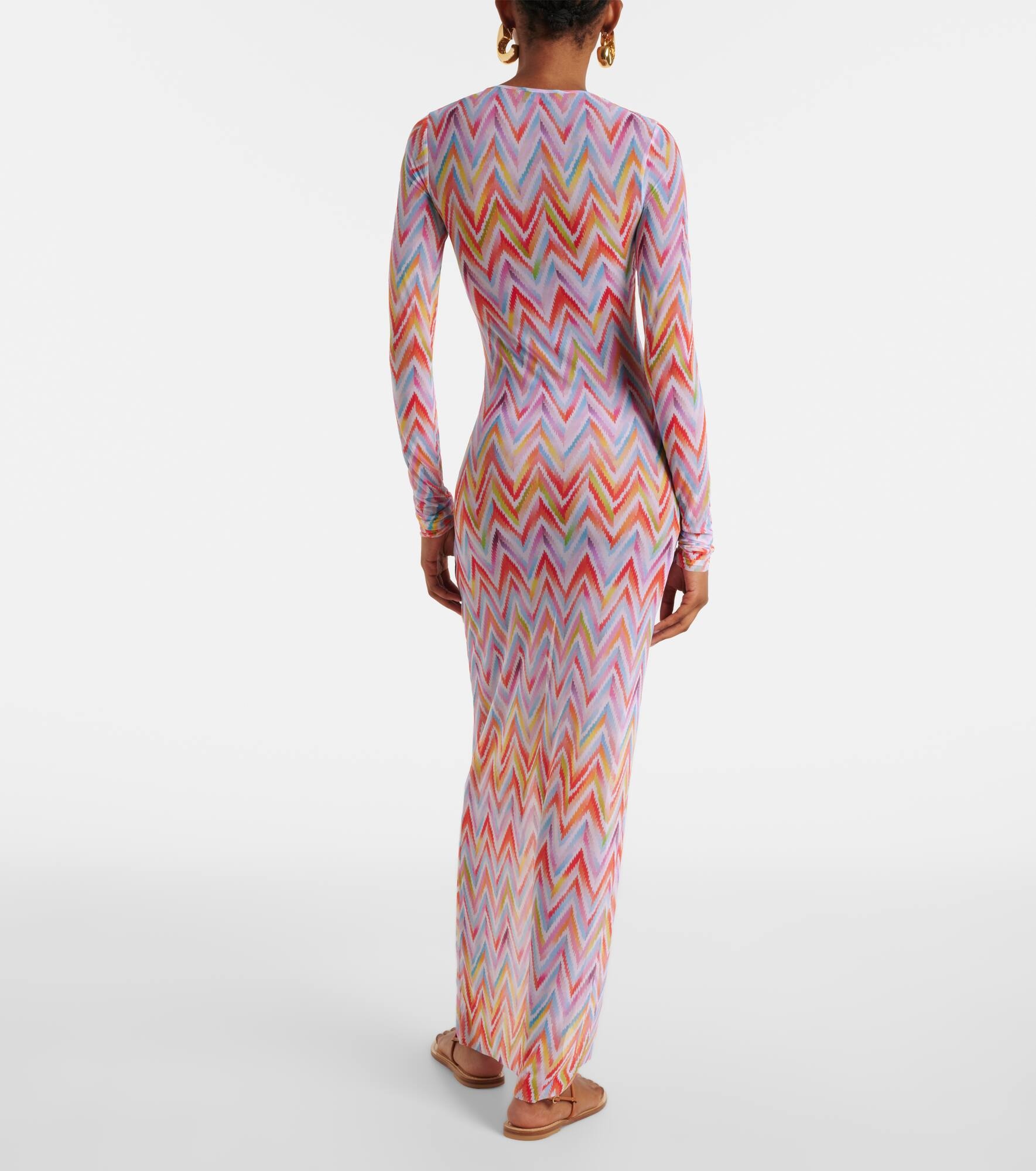 Chevron tulle beach dress - 3