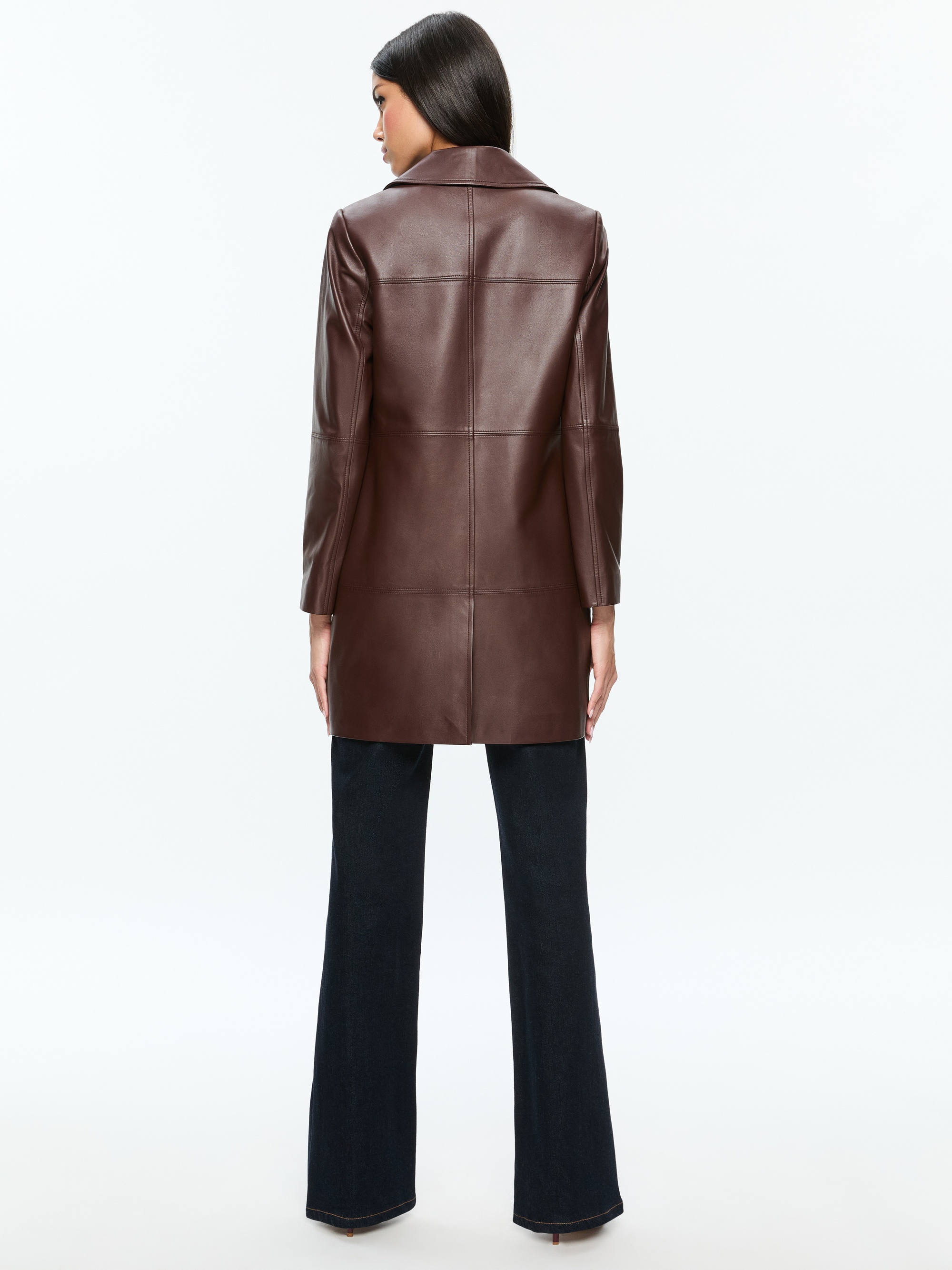 LOGAN LEATHER COAT - 4