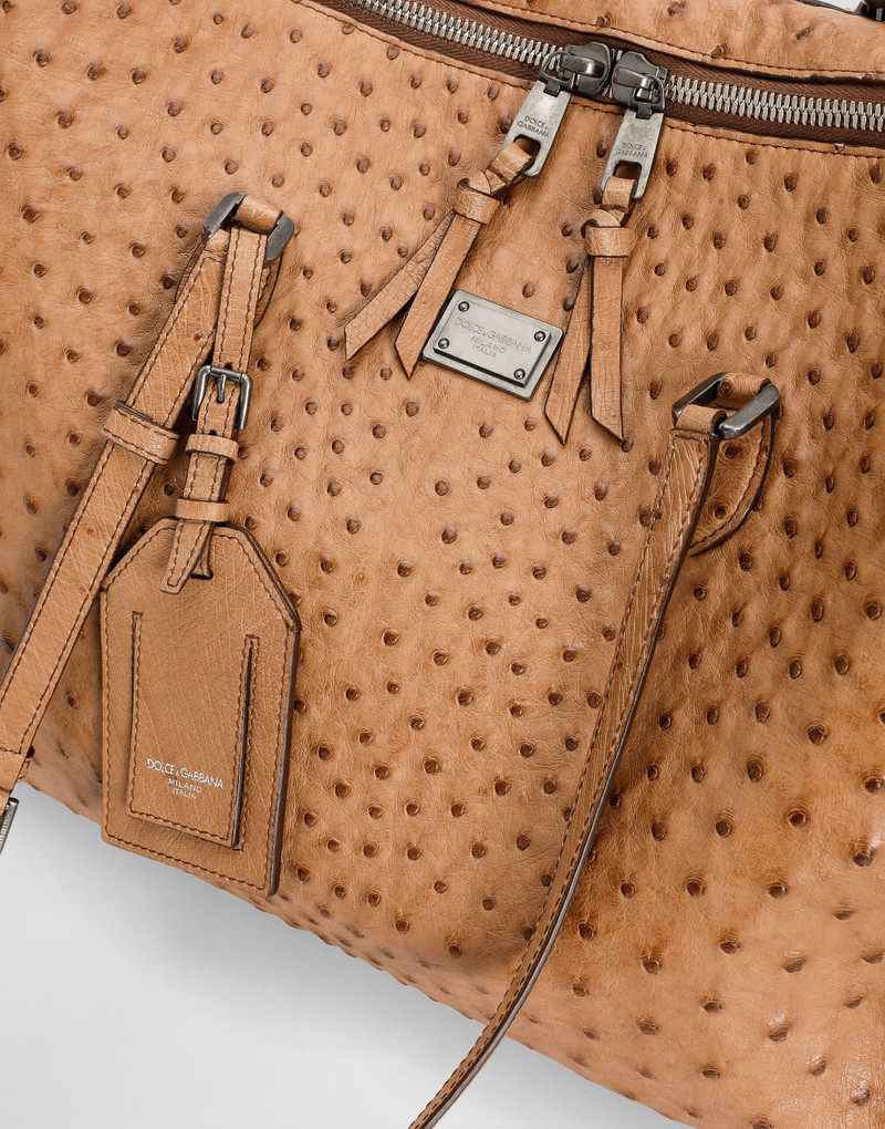 Vittoria ostrich leather handbag 7