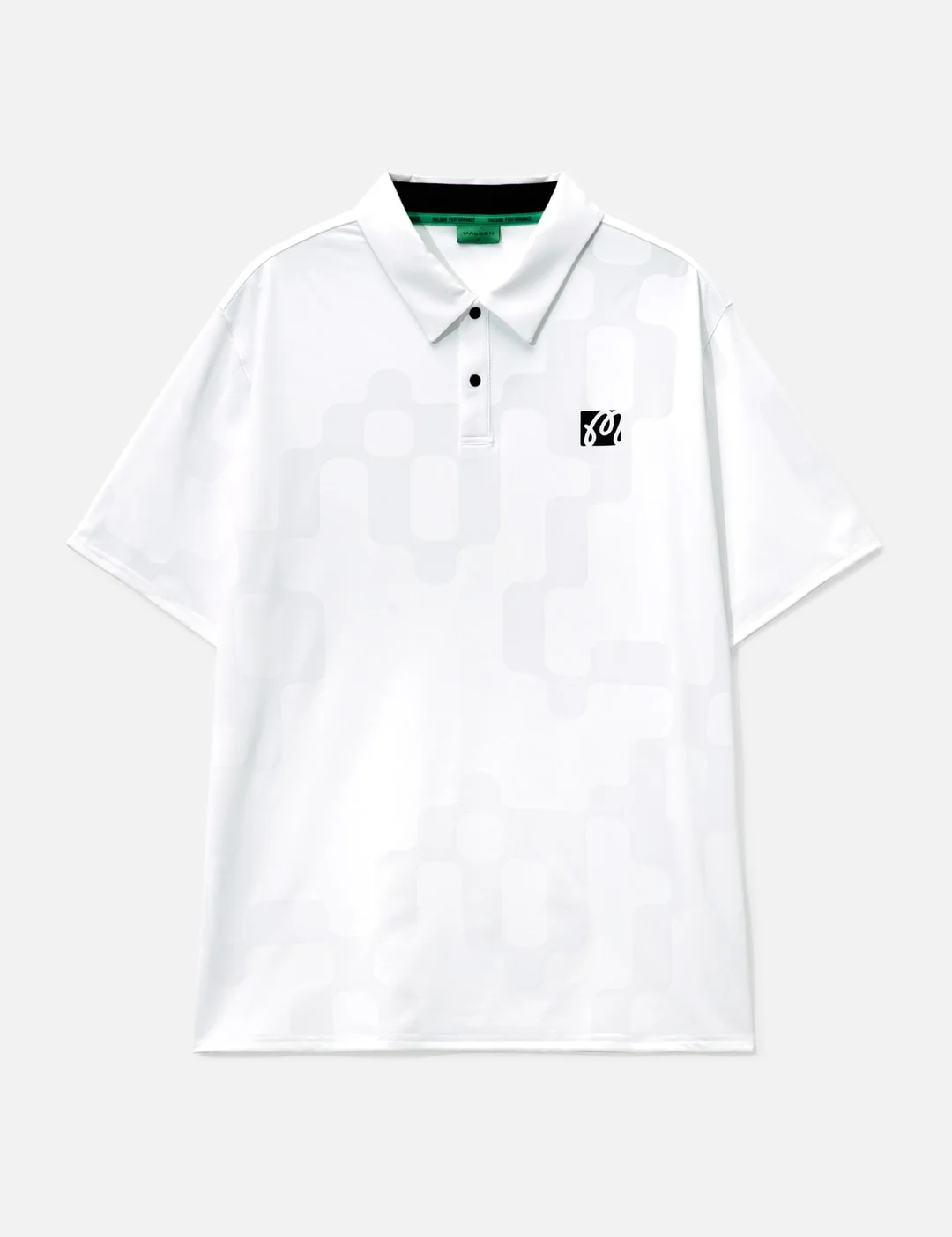 MALBON PERFORMANCE MESH PANELED POLO - 1