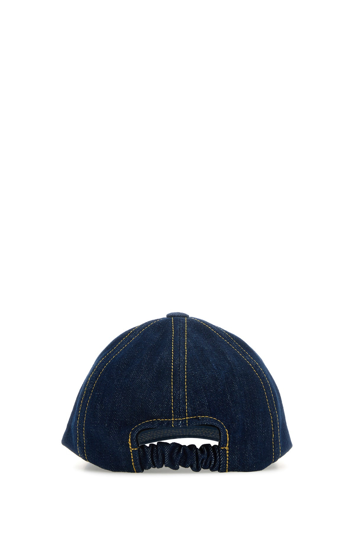 Blue denim baseball cap - 3