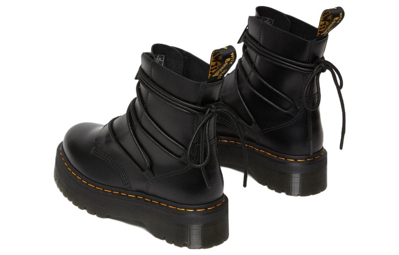 Dr. Martens Dr. Martens Jarrick II Laced Leather Platform Boots 'Black' 27662001 outlook