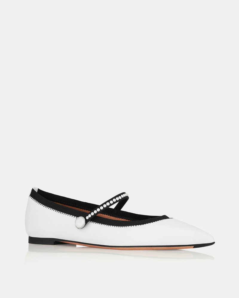 AQUAZZURA Romy Pearl Flat outlook