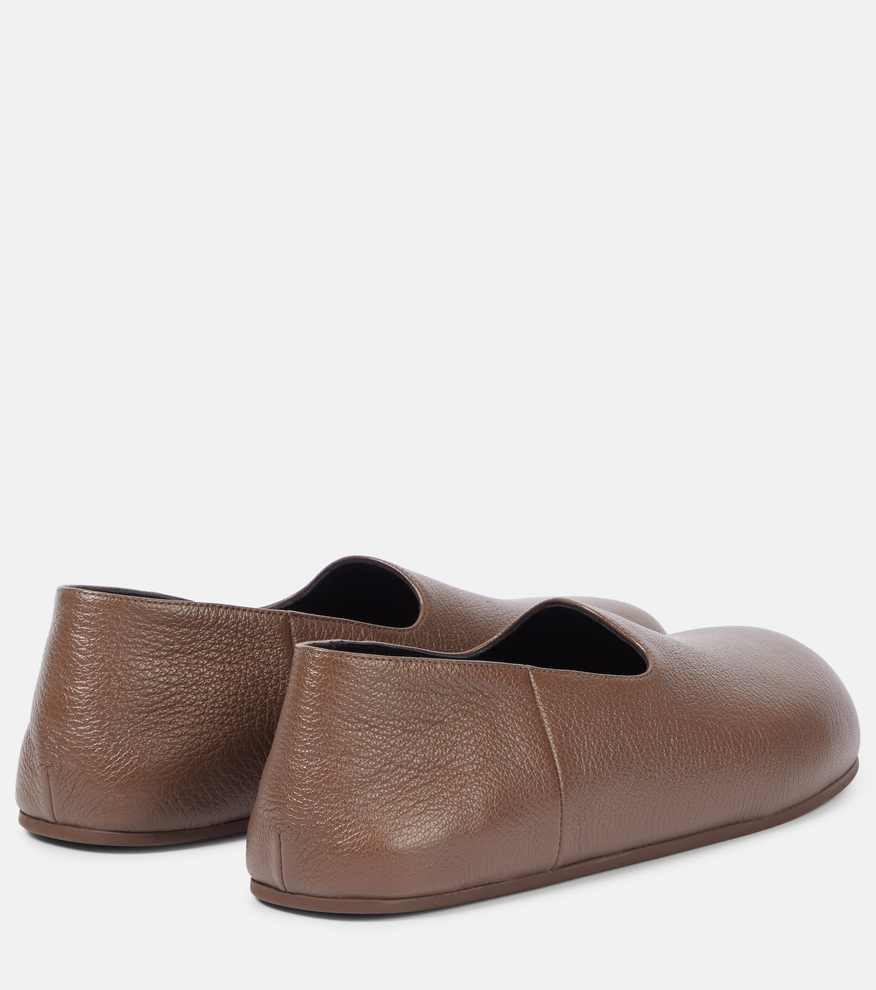Hugh leather slip-on shoes - 2