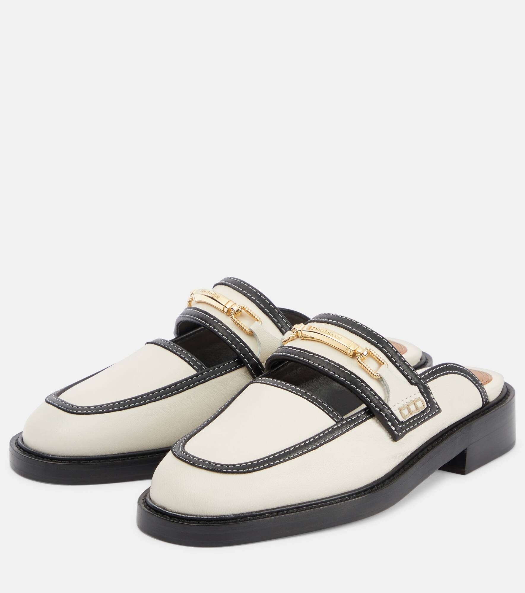 Bacall leather loafers - 5