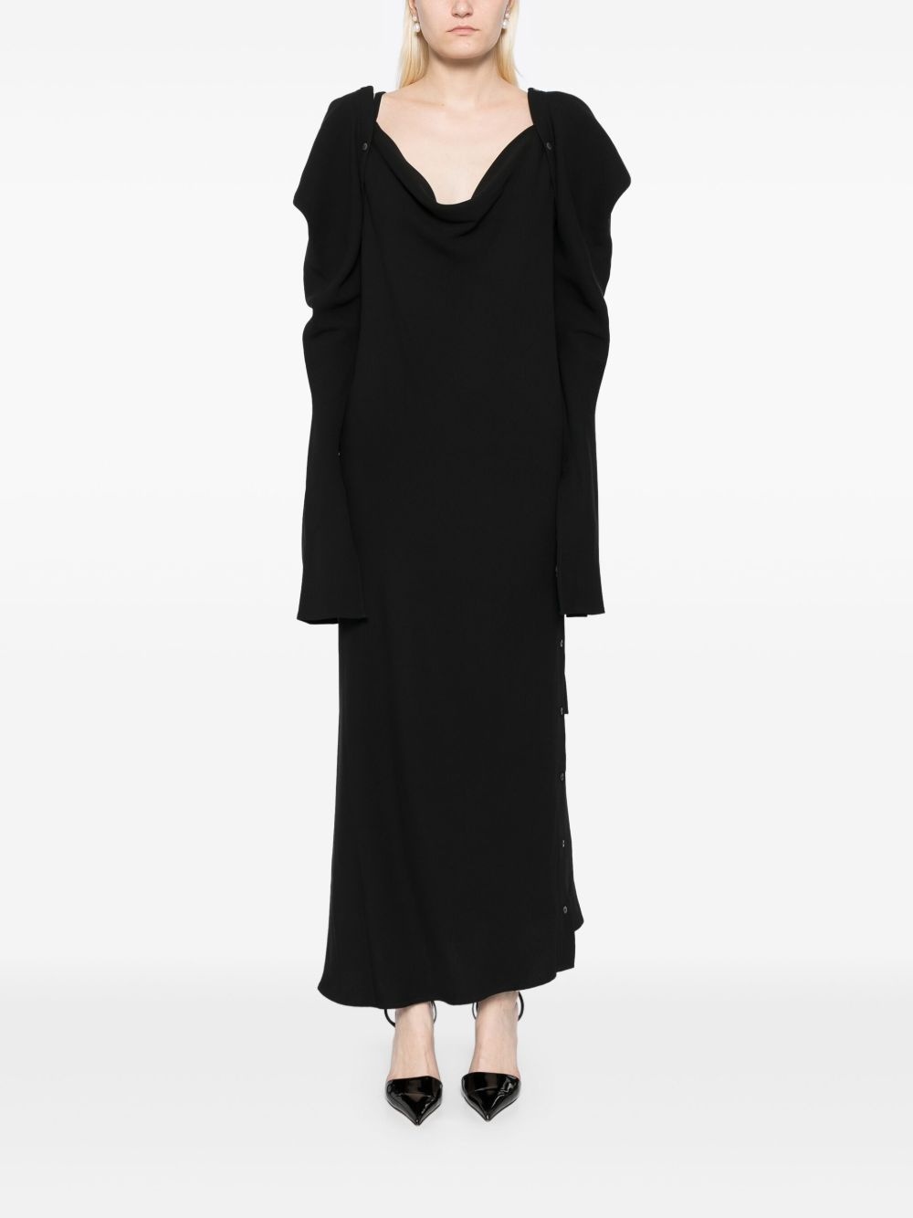 button dress - 2
