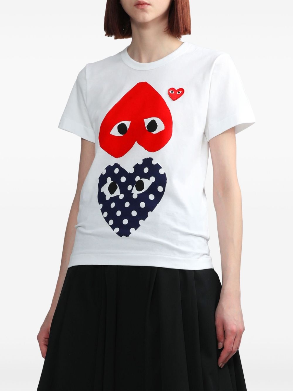 logo-print cotton T-shirt - 3