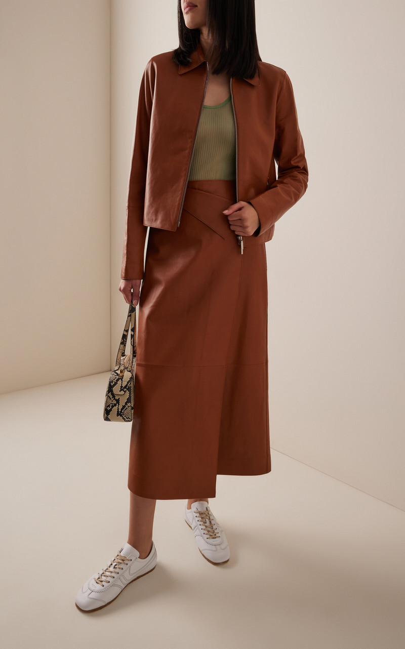 ROSETTA GETTY Ribbed Tank Top green outlook