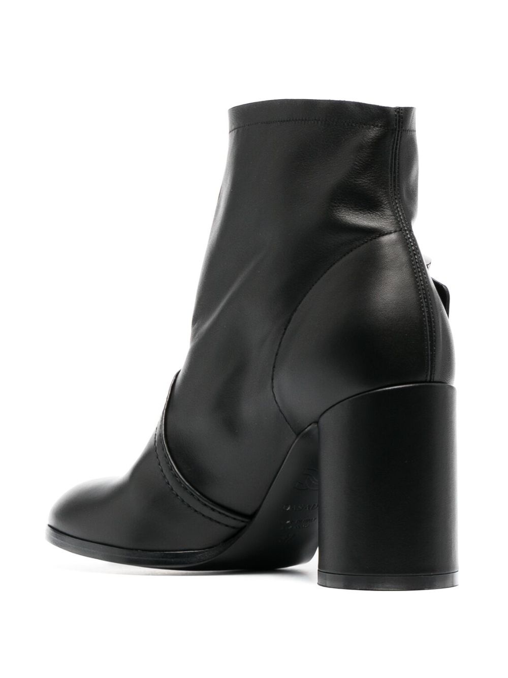 85mm buckle-detail ankle boots - 3