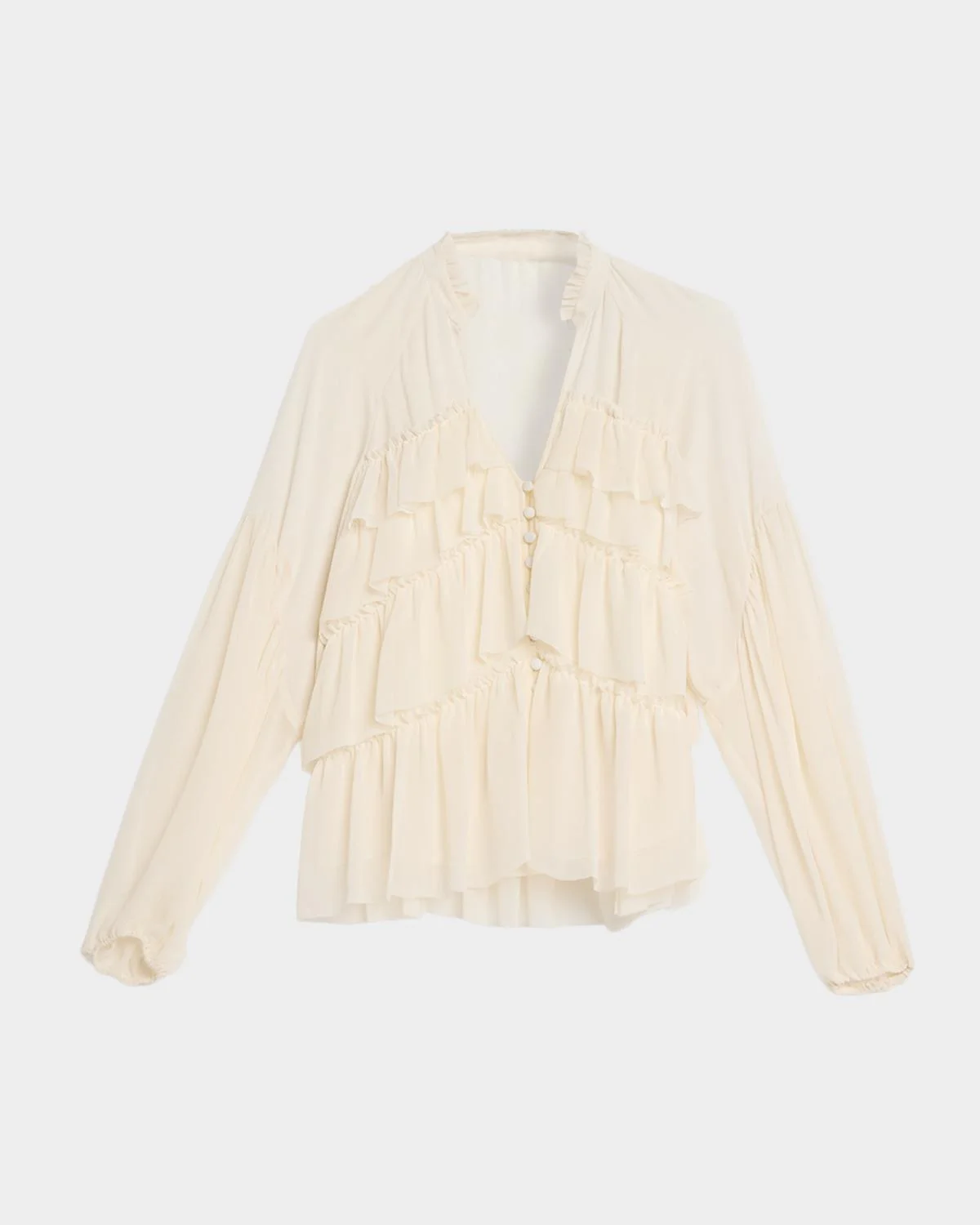 Amoura Tiered Ruffle Top - 1