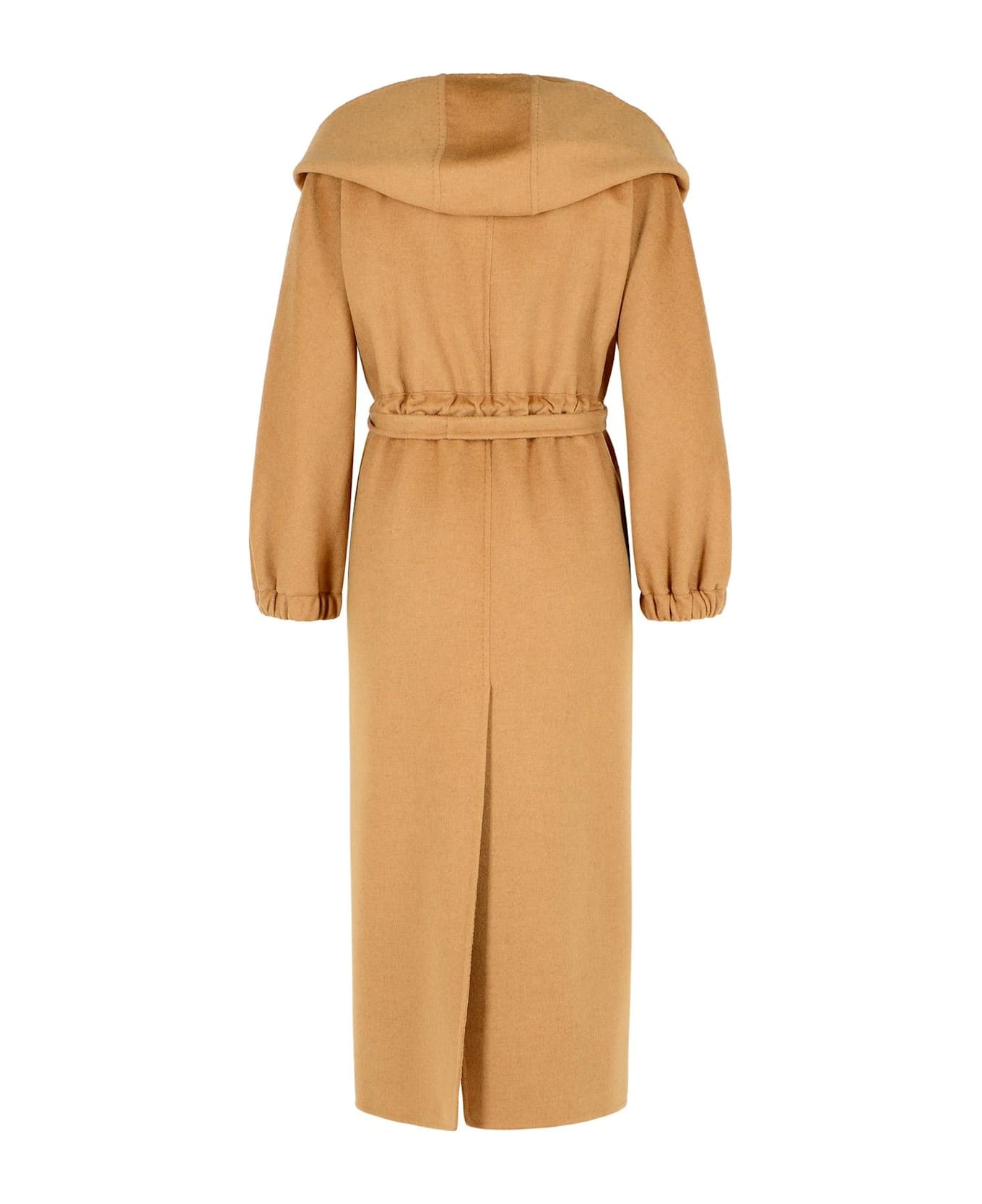 'natalin' Beige Camel Coat - 3