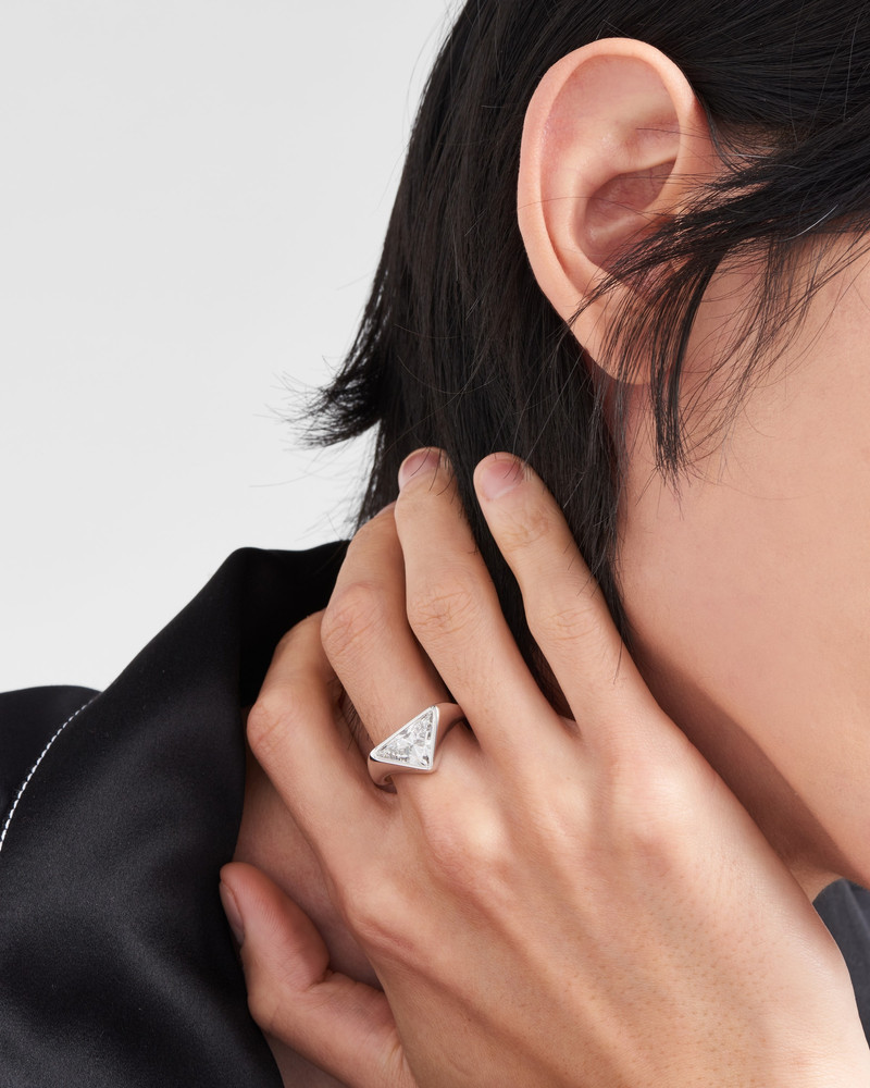 Eternal Gold ring in white gold with laboratory-grown diamond 6