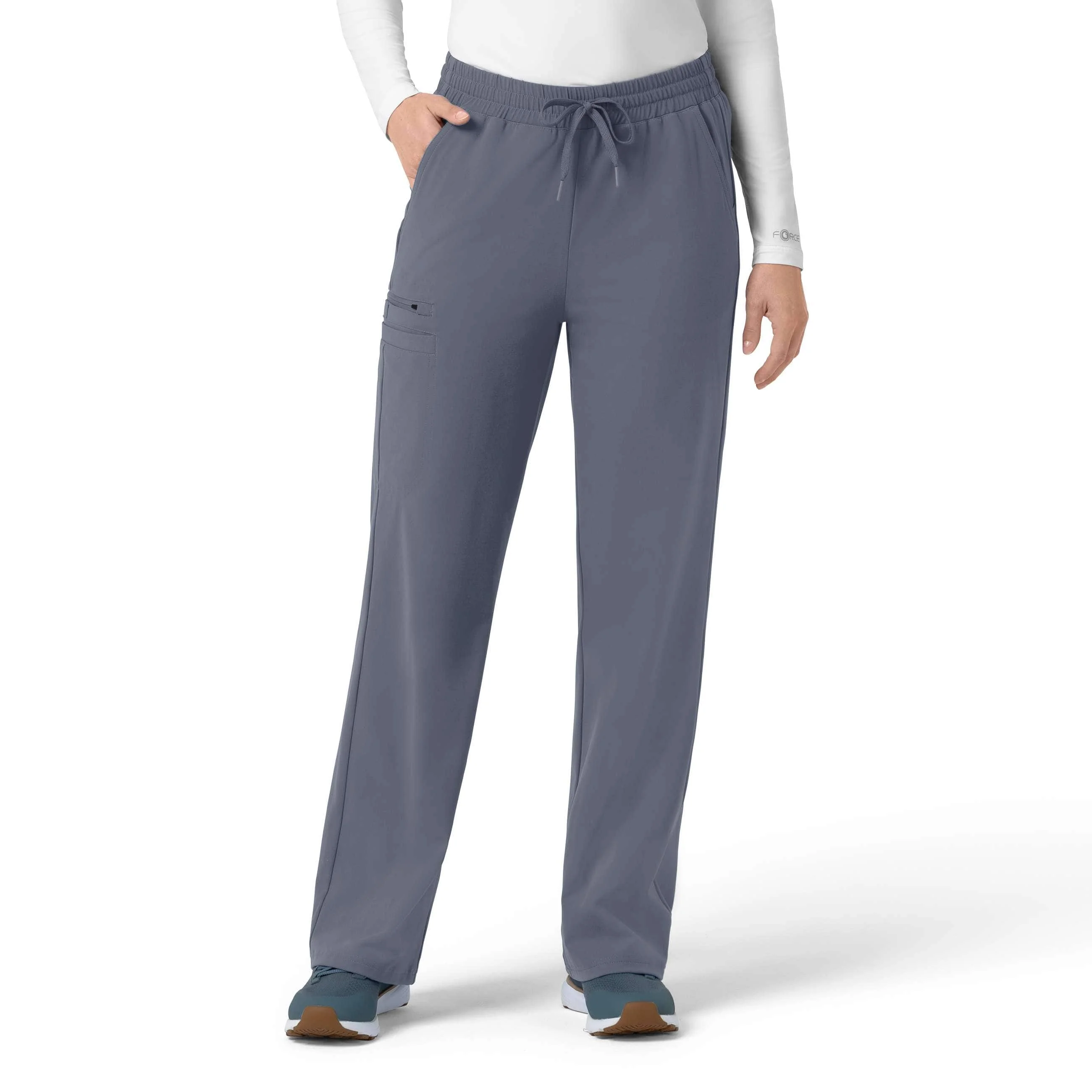 Women's Force Cross-Flex Knit Boot Cut Scrub Pant - 1