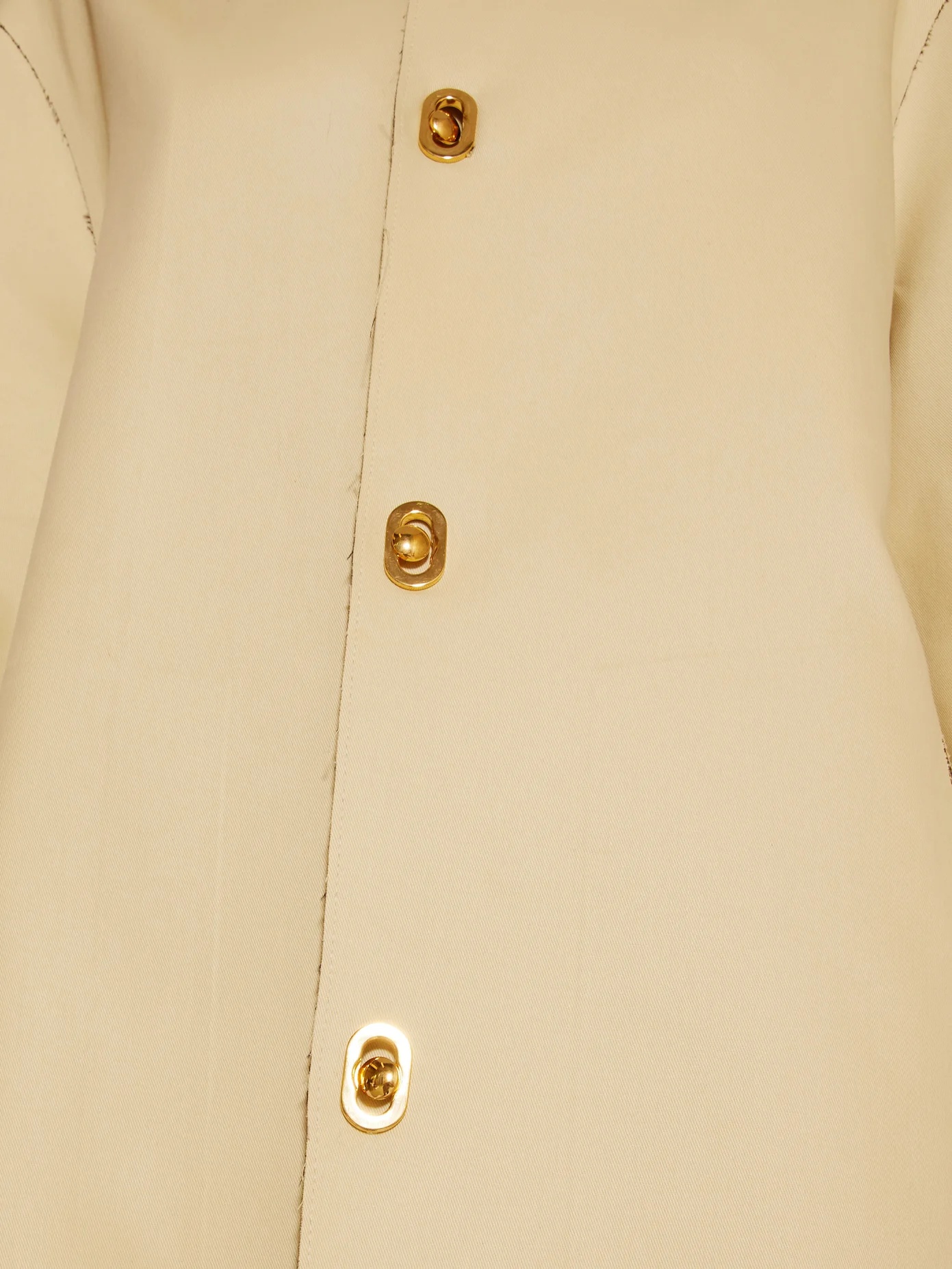 Raw-edged cotton-gabardine jacket - 5