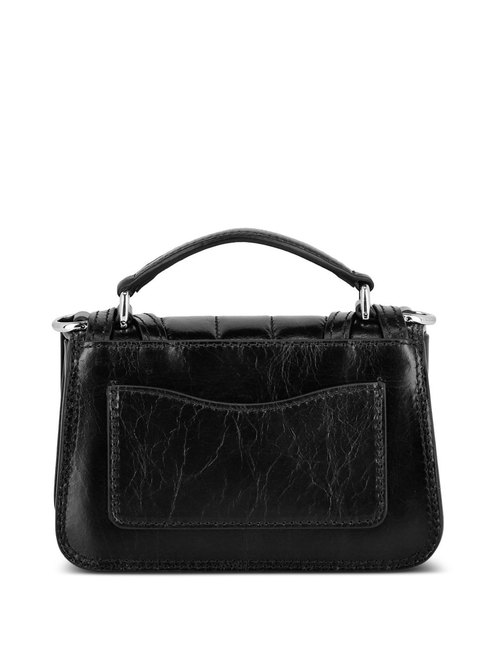 small Hexagon leather tote bag - 2