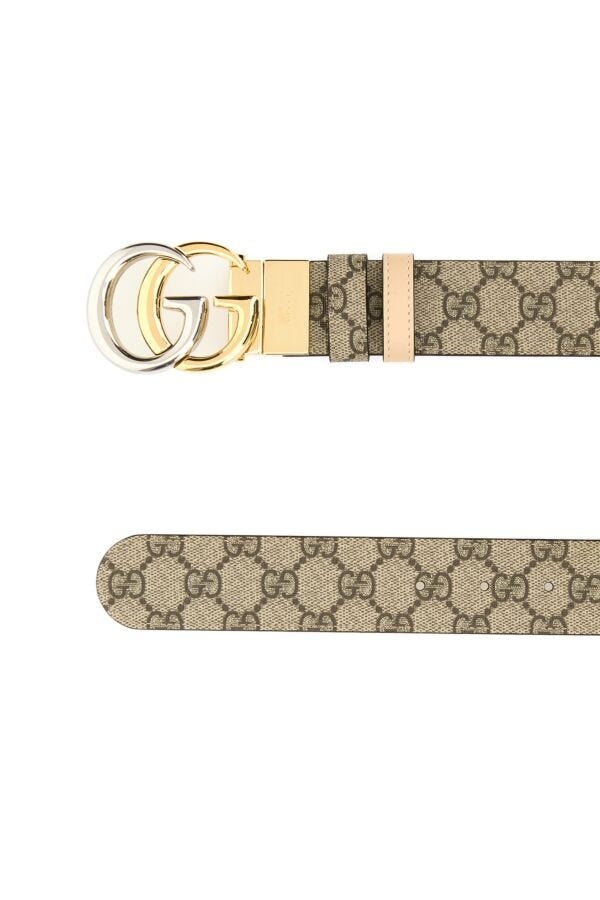 Gucci Woman Gg Fabric Reversible Belt - 2