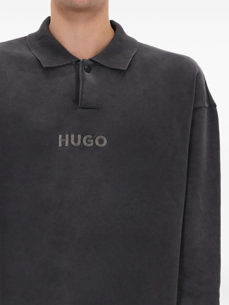 HUGO embroidery-logo polo shirt outlook