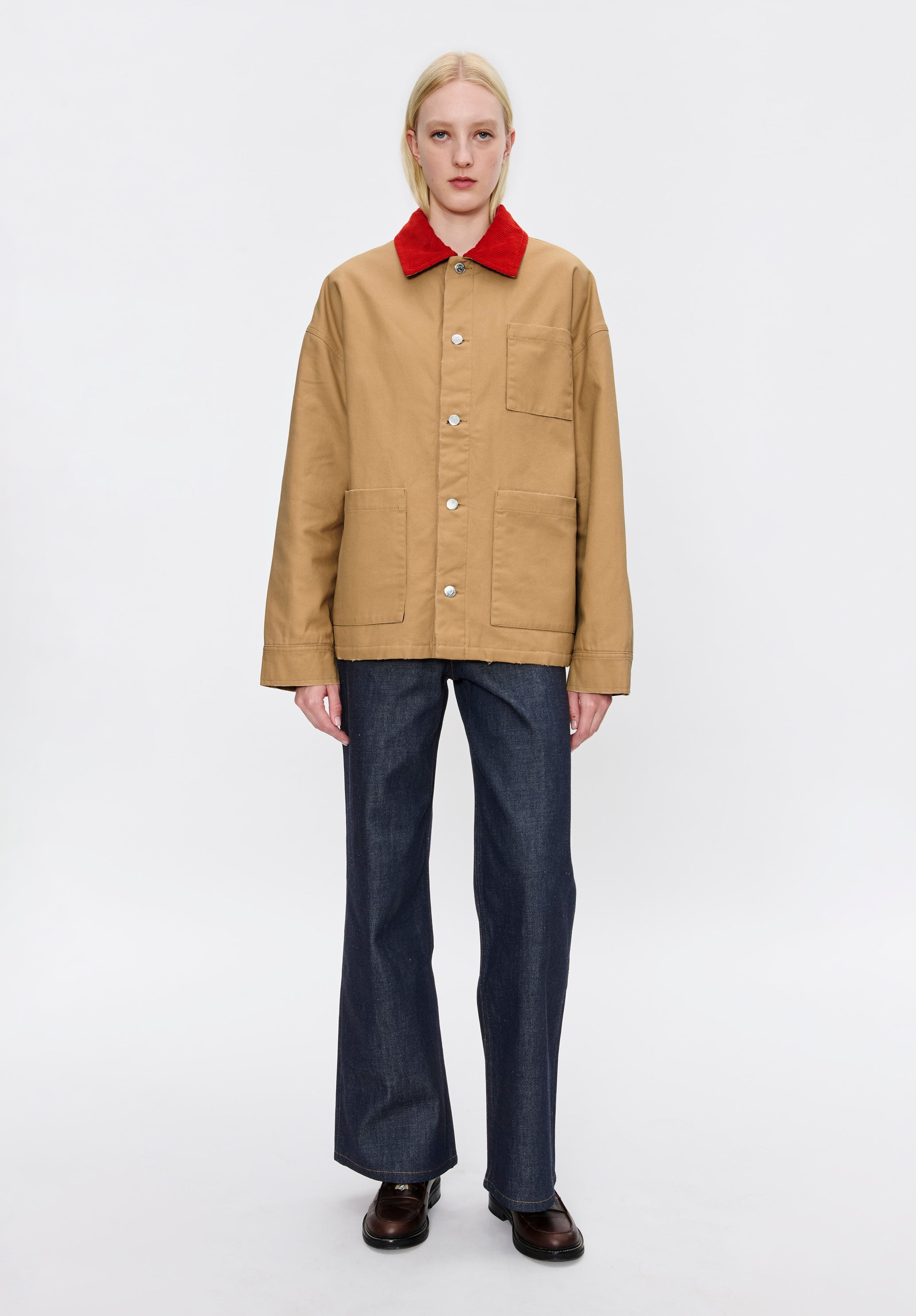 THE STONED CANVAS UNISEX JACKET (M) - 7