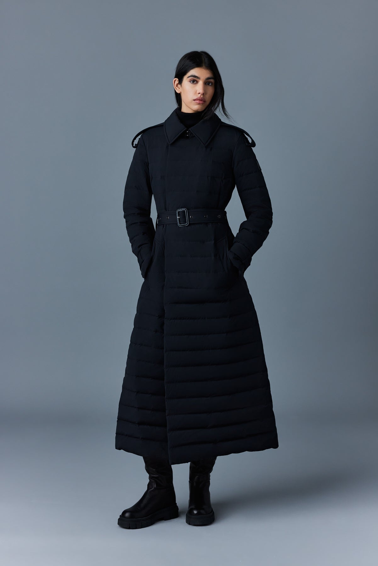 MAGDA Agile-360 stretch light down long coat - 2