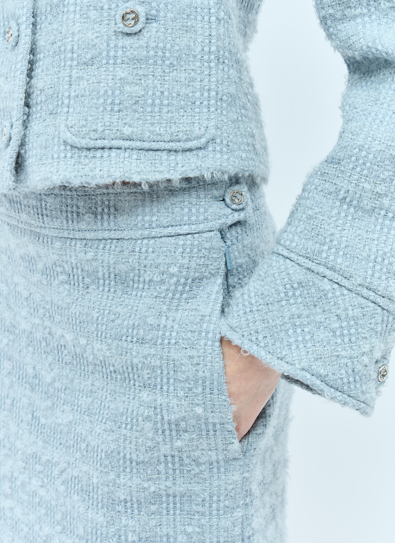 Gucci Women Tweed Mini Skirt 6