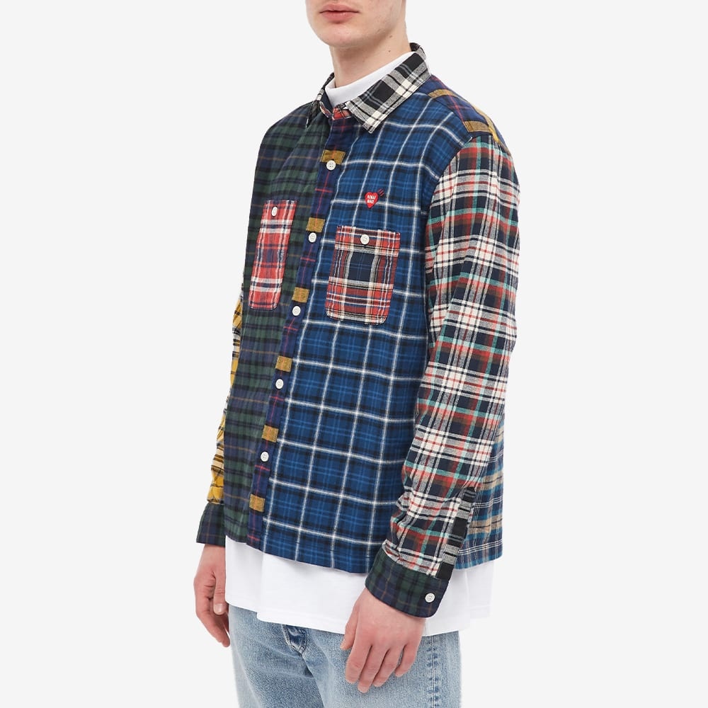 Human Made Crazy Check Flannel Shirt - 3