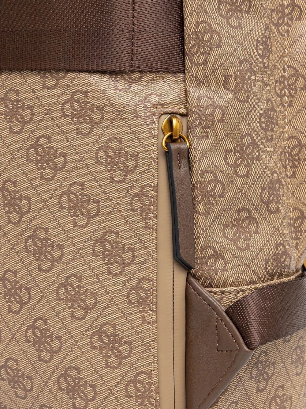 Vezzola monogrammed-logo backpack - 5