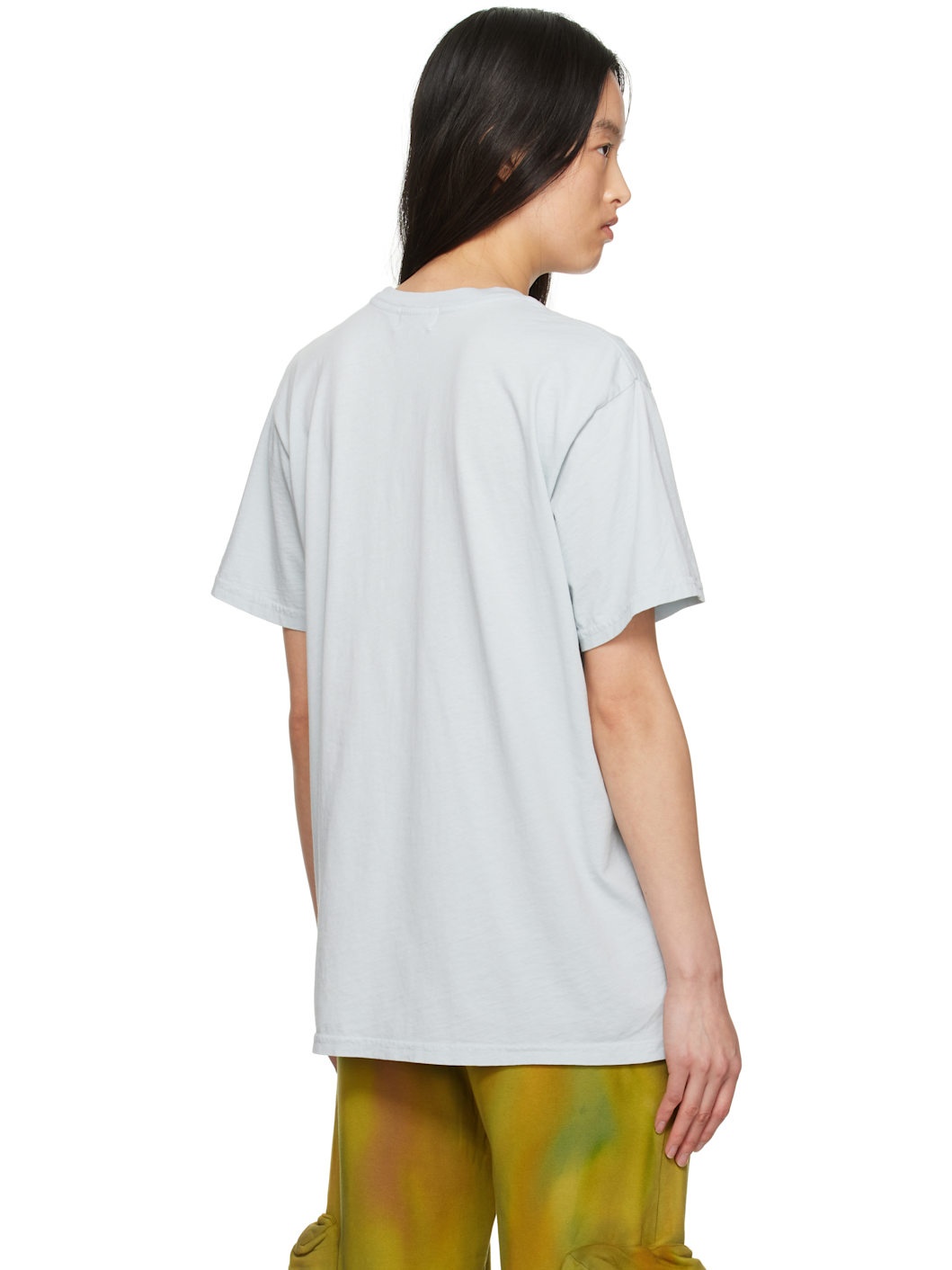 Blue 'A Hug' Graphic T-shirt - 3