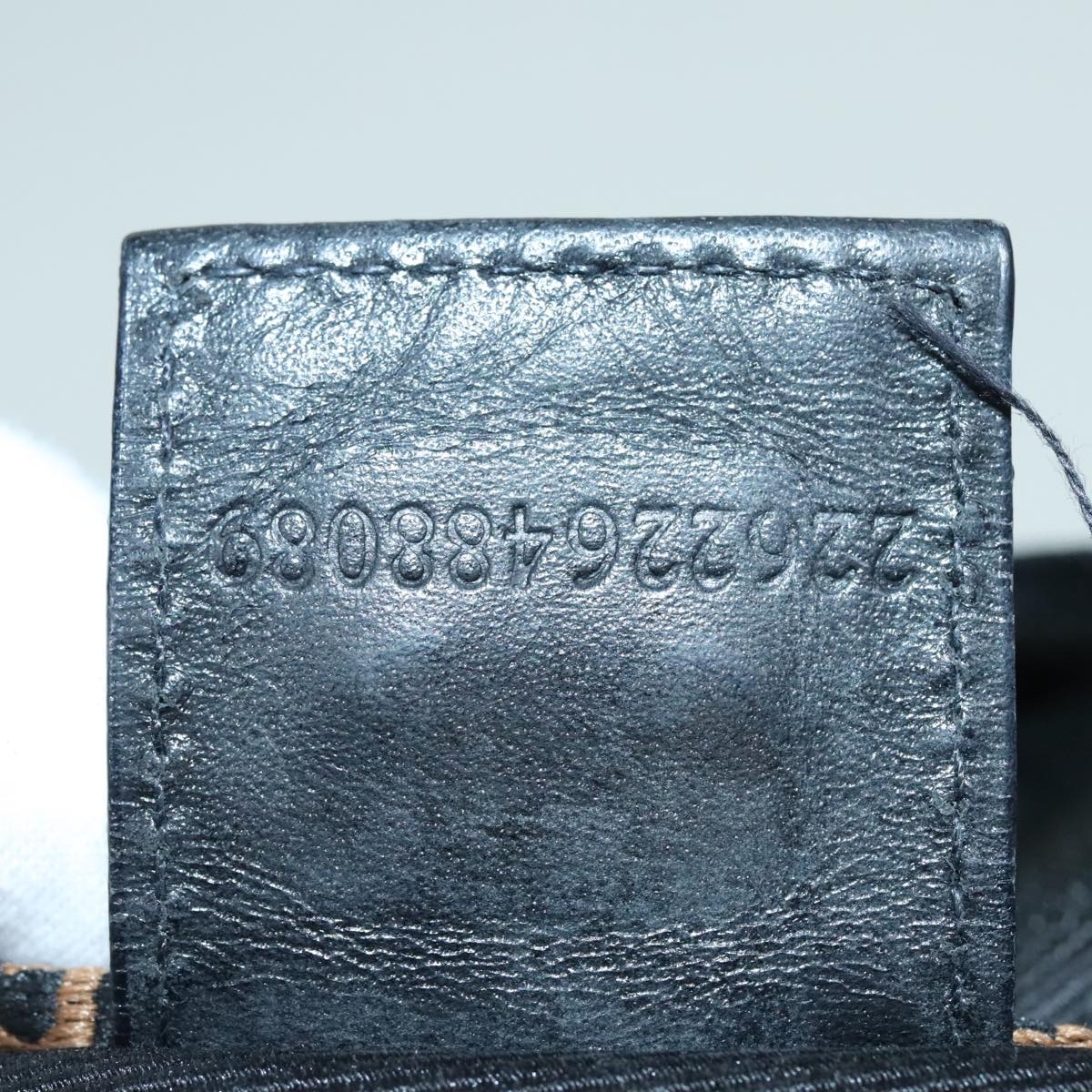 FENDI Hand Bag Nylon Black - 12