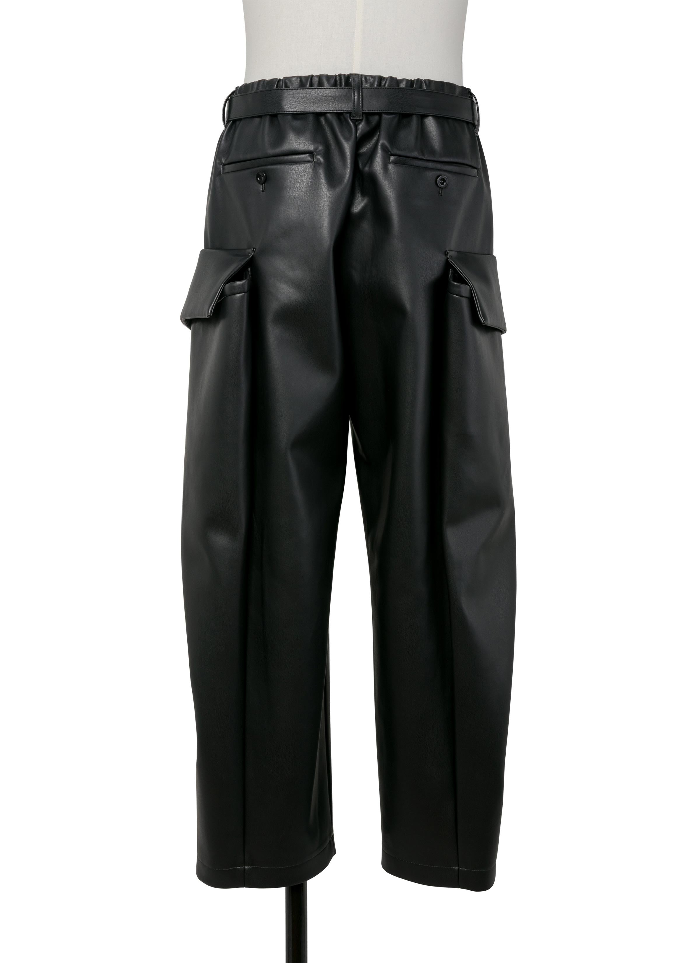Faux Leather Pants - 5