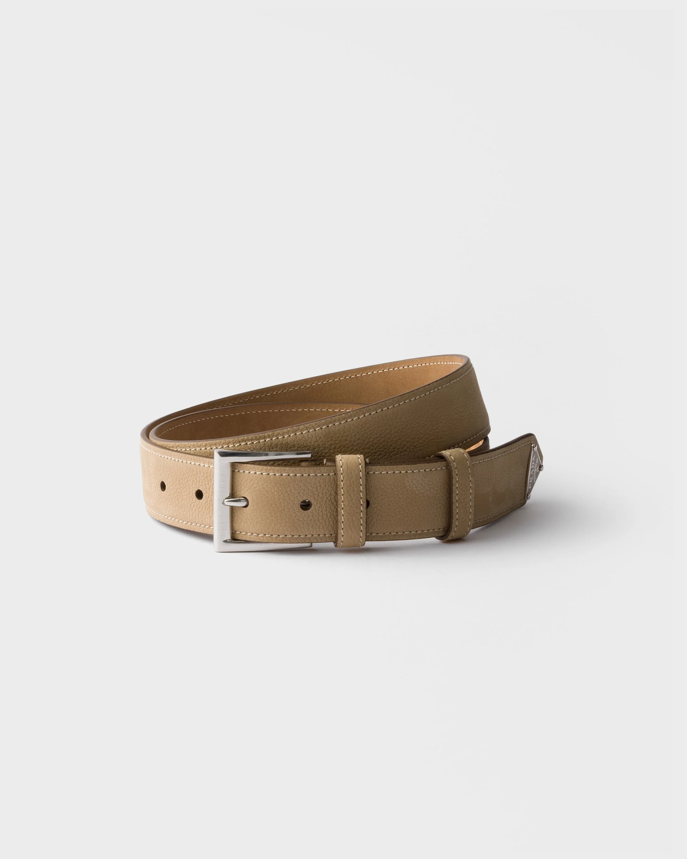 Nubuck leather belt - 1